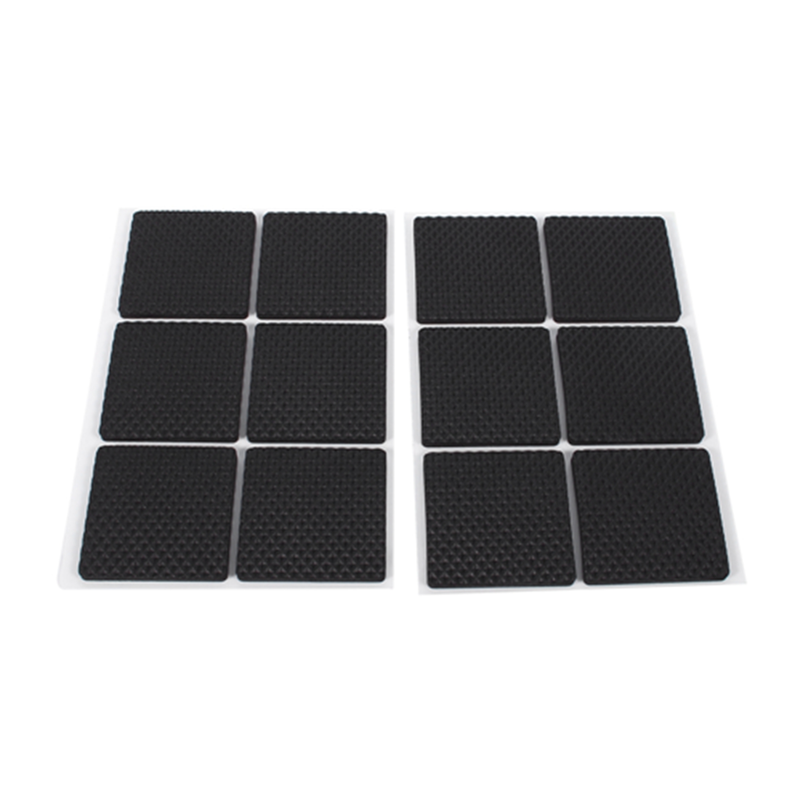 12 Schwarze, Selbstklebende Antirutschpads Für Möbel, Sofa, Tisch, Stuhl, Gummipads, Bodenschoner
