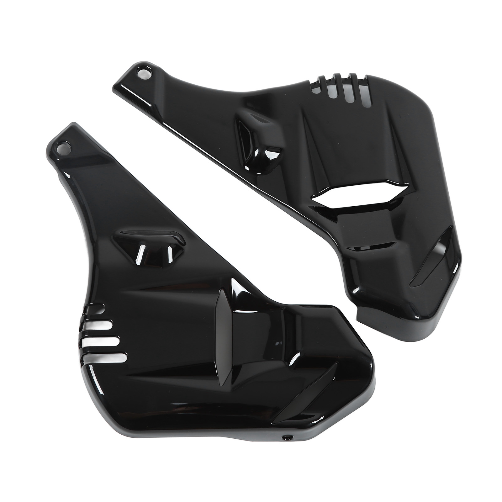 Motorrad-vorderradbremssattelschutz, Ersatz-bremssattelschutz Für Gold Wing 18-21, Glänzend Schwarz, Paar, Sport-bremssattelabdeckung