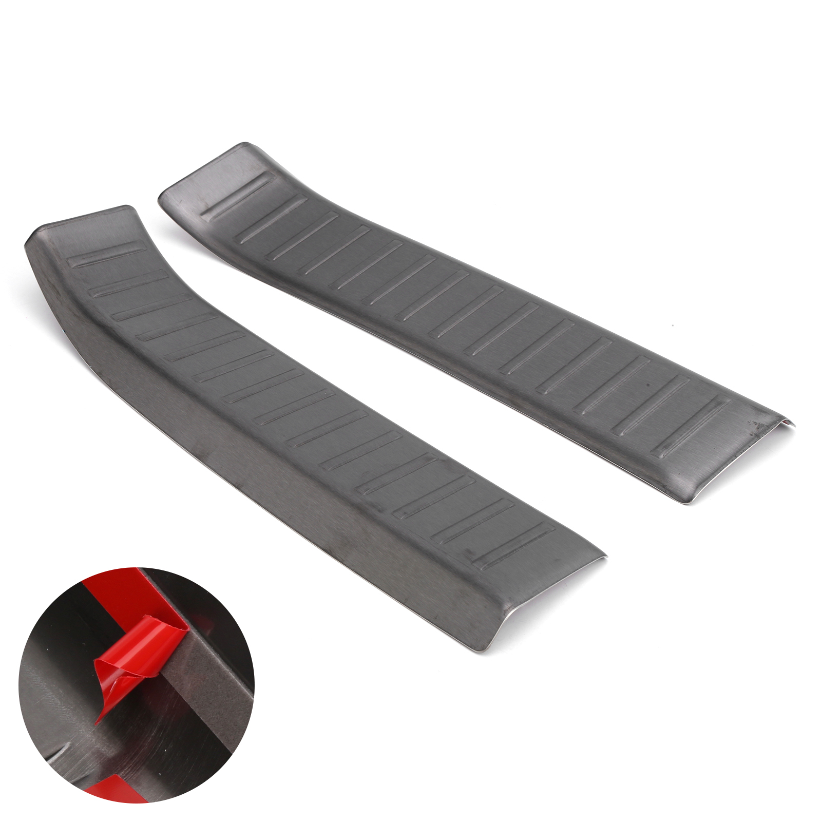 Heckstoßstangenschutz, Schwarze Kofferraumpedalabdeckung, Ersatzteil Für Mazda Cx-30 2020–2021, 2er-set