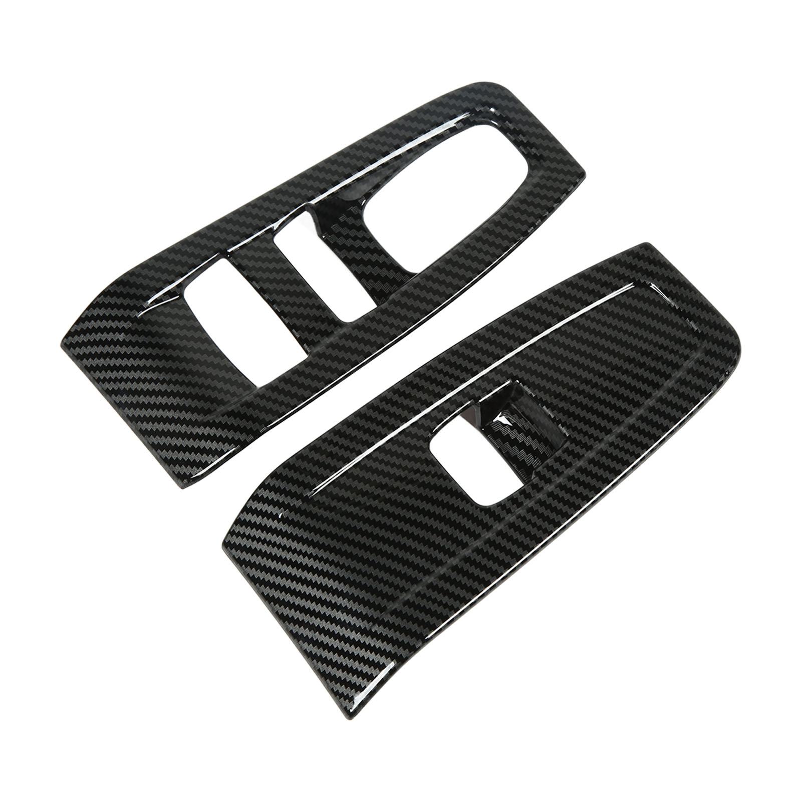 2-teilige Fensterheberschalter-abdeckung Im Carbon-look, Passend Für Subaru Brz
