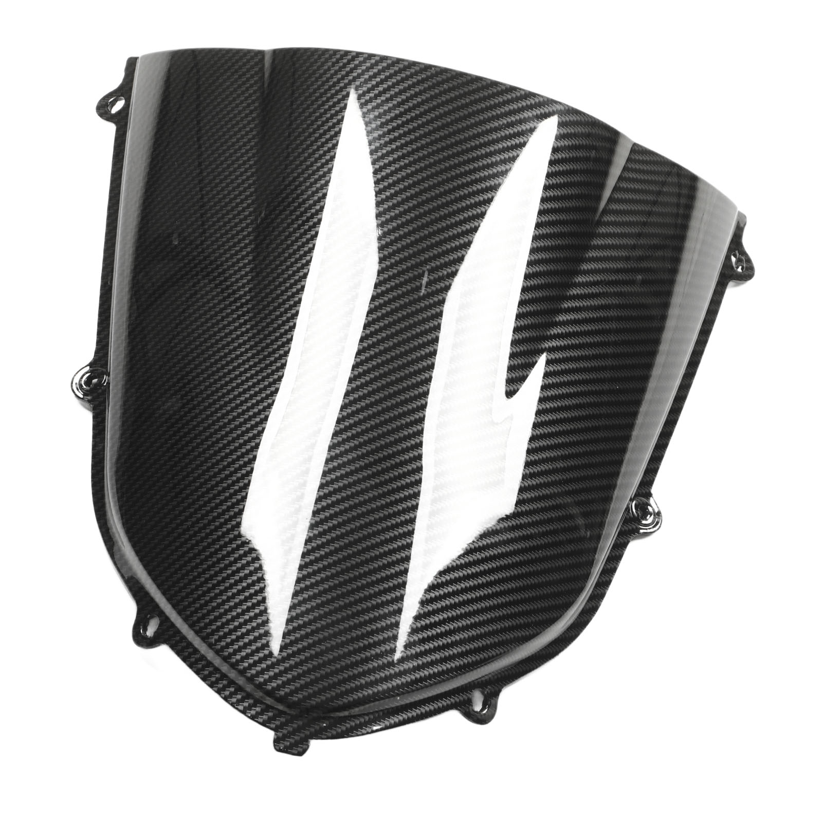Windschutzscheibe Im Carbon-stil, Frontschutzblech, Windschutzscheibenersatz Für Zx-10r 2004-2005
