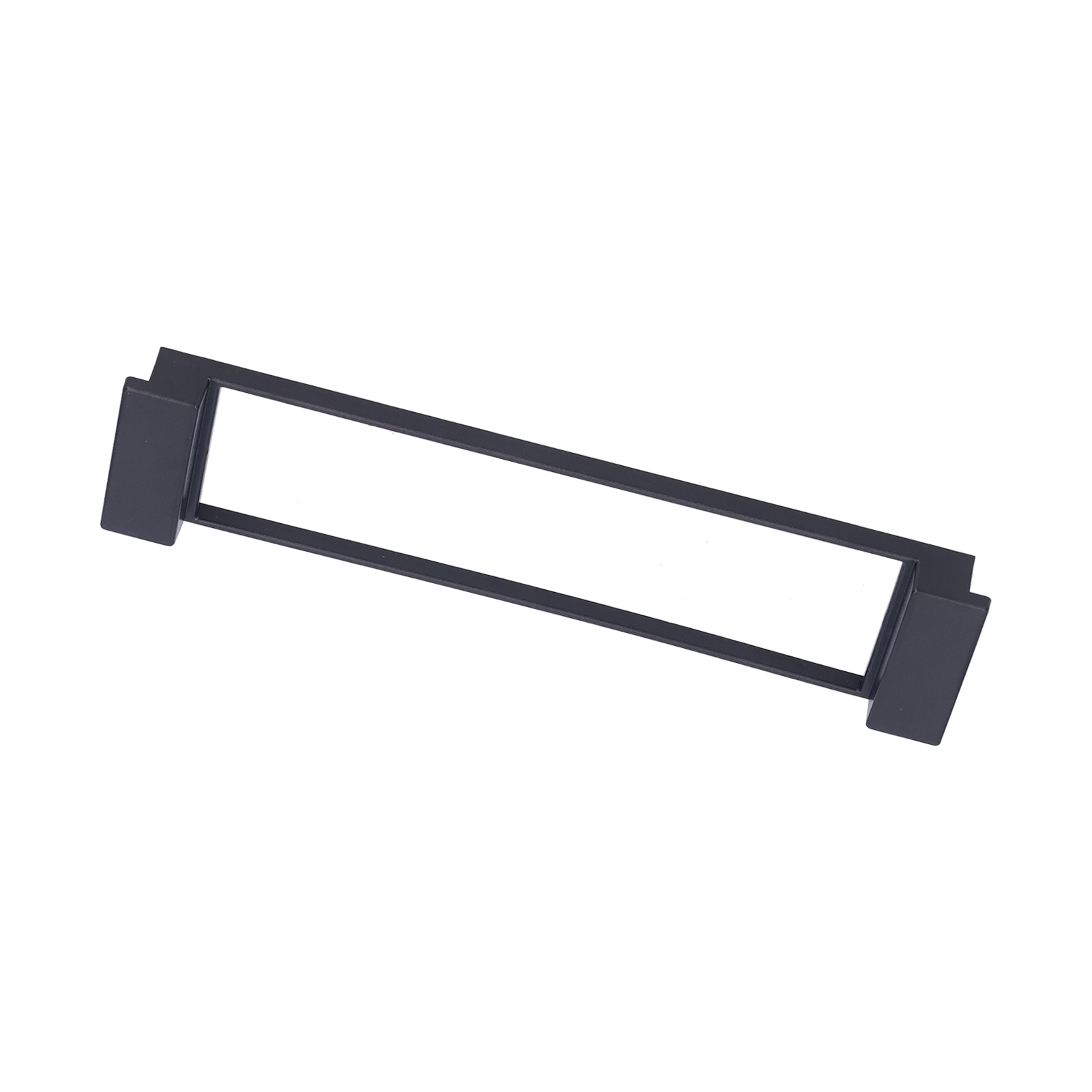 1-din-radioeinbausatz Für Audi A3 (8l) 2001-2003, Cd-montageplatte, Audiopanel, Mittelkonsolenrahmen, Schwarzer Blendenadapter.