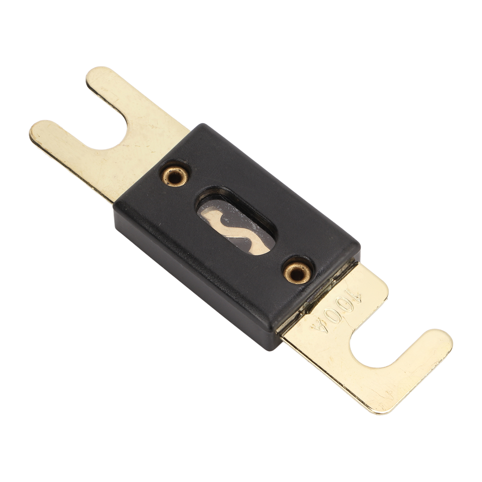 5 Anl 100a 12v/24v/32v Gold-flachsicherungen In Jumbo-größe Für Auto-audio-video-systeme