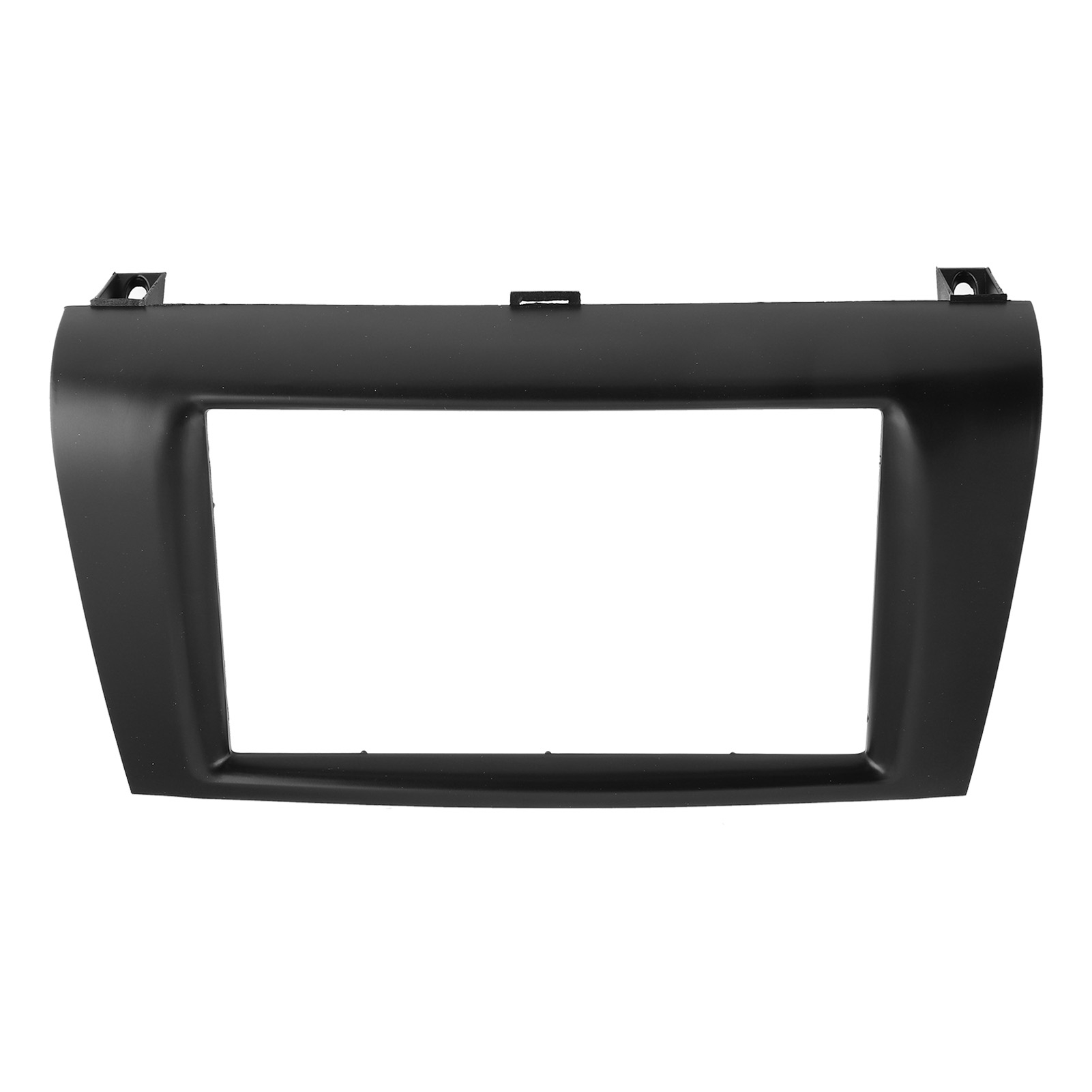 2-din-konsolensatz Für Mazda 3/axela 2004-2009, Radioeinbaurahmen Mit Dvd-schacht, Schwarze Stereoblende, Montagezubehör.