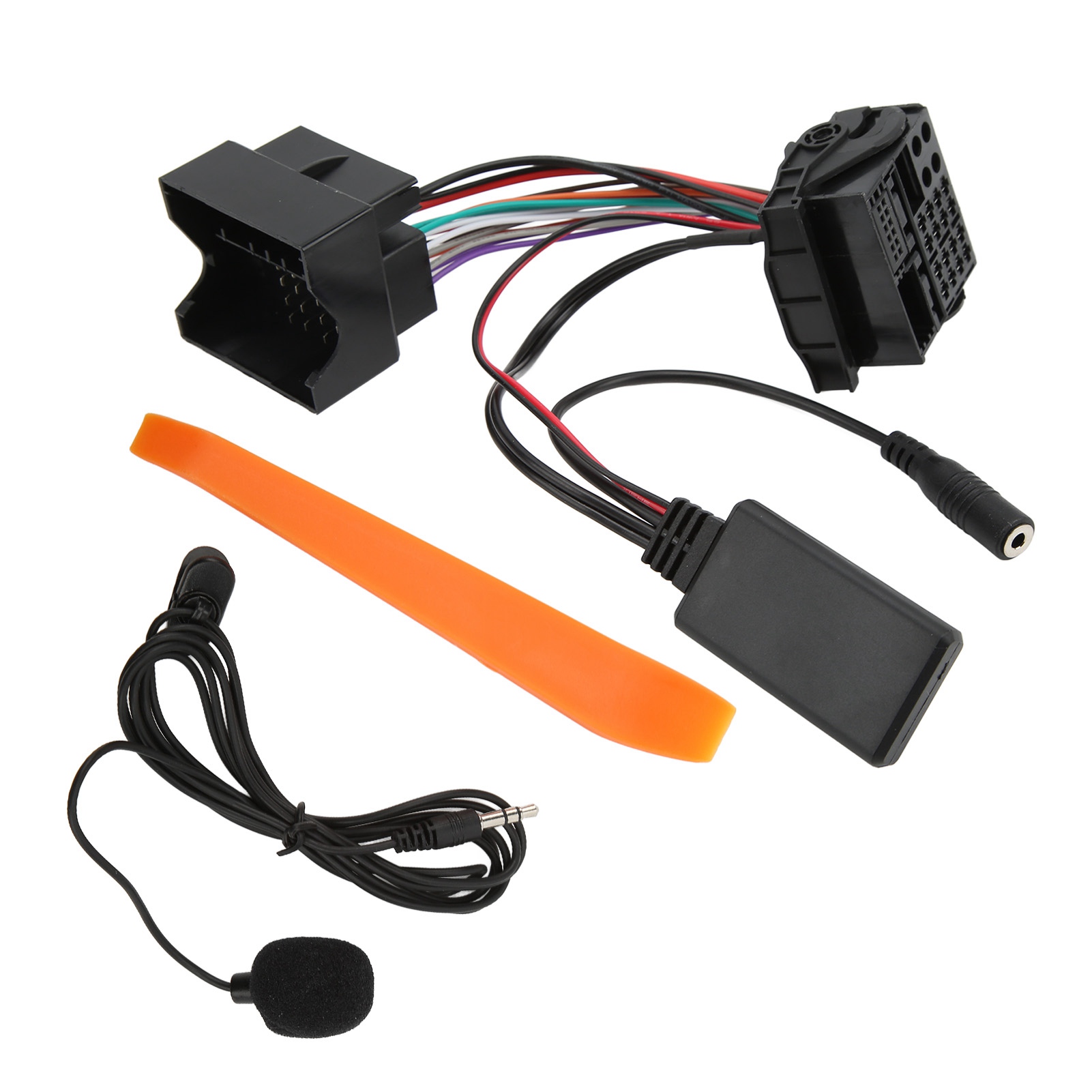 Bluetooth 5.0-adapter Mit Aux-eingang, 12-poliges Mikrofon-freisprecheinrichtungsset Für Opel Cd30 Mp3, Cdc40, Cd70, Dvd90 Autoradios