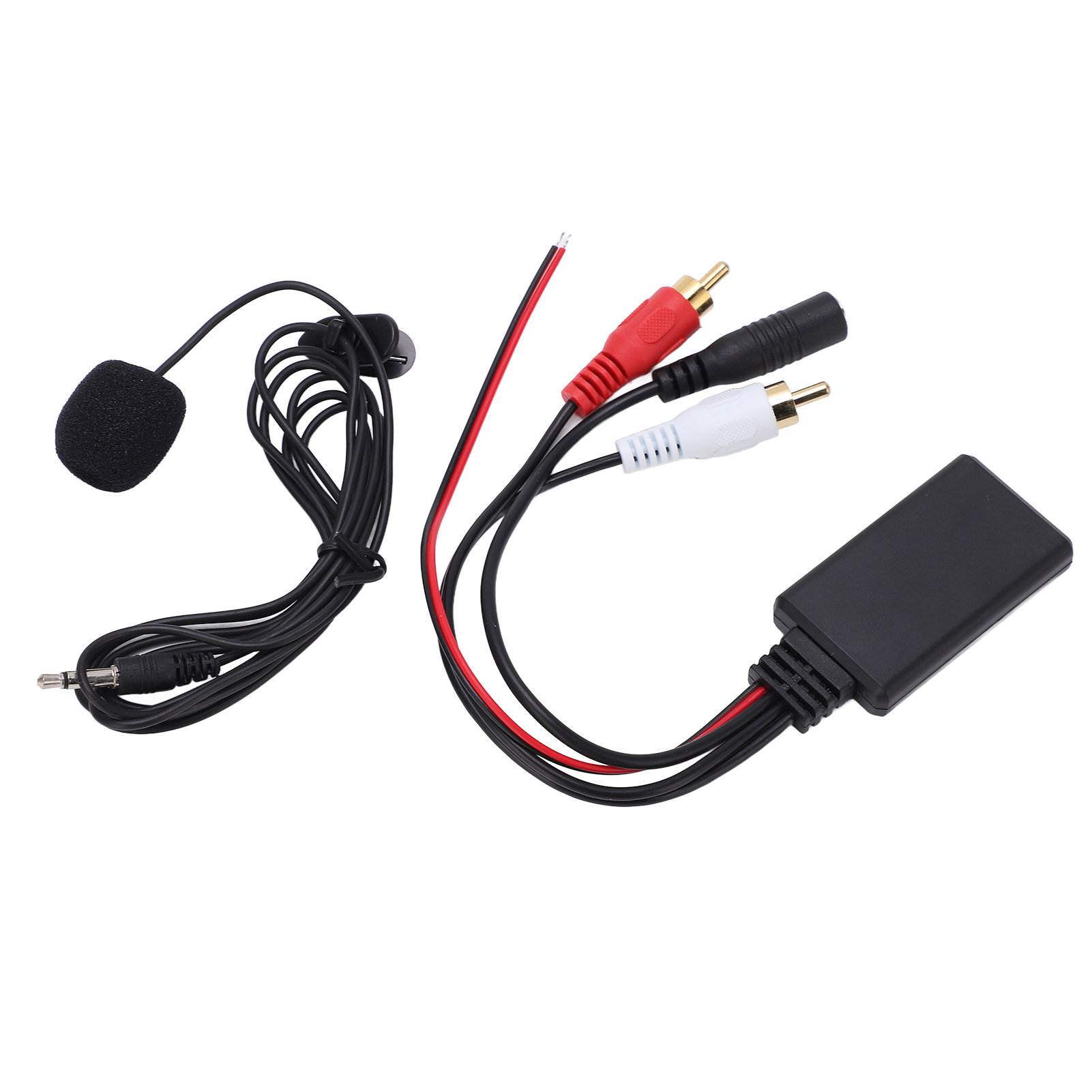 Bluetooth 5.0-adapter Mit Aux-eingang, Drahtlosem Stereokabel, Freisprechmikrofon, Kompatibel Mit Pioneer-autoradios Mit 2rca-audioausgängen.