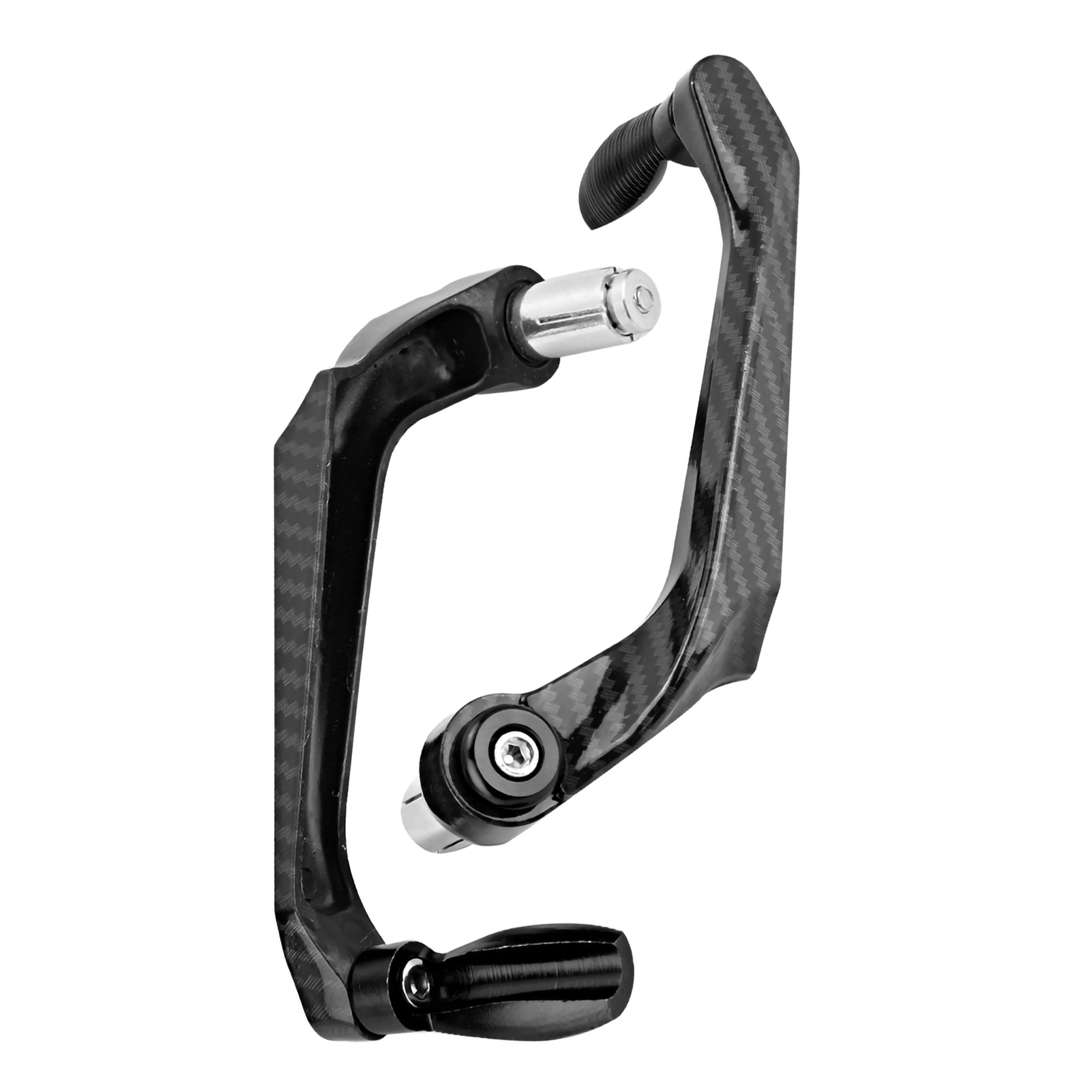 7/8-zoll-motorradlenker Aus Aluminium, Universeller Bremshebelschutz, Schwarzer Bruchsicherer Lenker, Kompatibel Mit 22-mm-lenkern, Robustes Zubehör