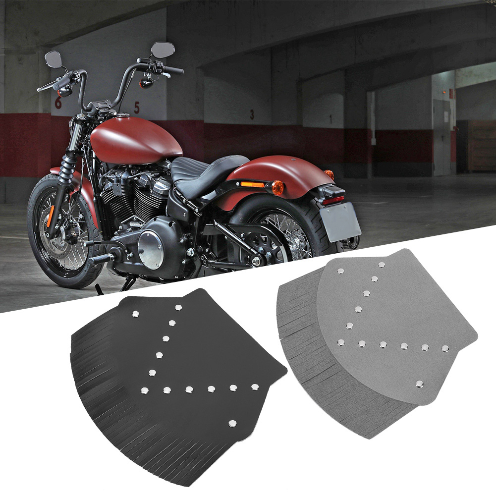 Motorrad-hinterradkotflügel, Ersatz-schmutzfängerabdeckung, Spritzschutz, Individuelles Zubehör, Schwarz, Universelles Dekorationsteil.