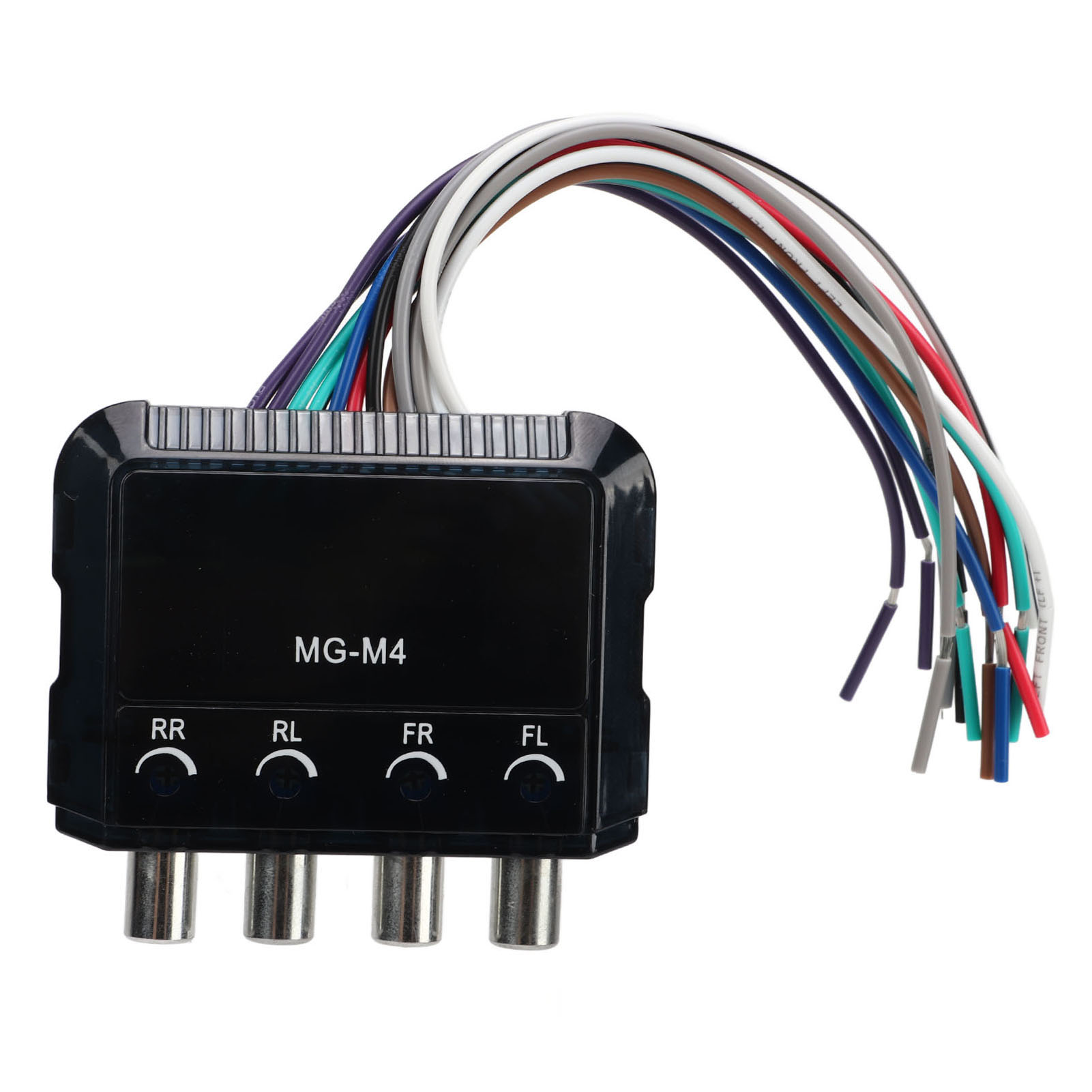 Hochleistungsfähiger 4-kanal-audiowandler Mit Rauschunterdrückung Und Entstörung, Rca-line-zu-verstärker-adapter, Stereo, Geringe Verzerrung