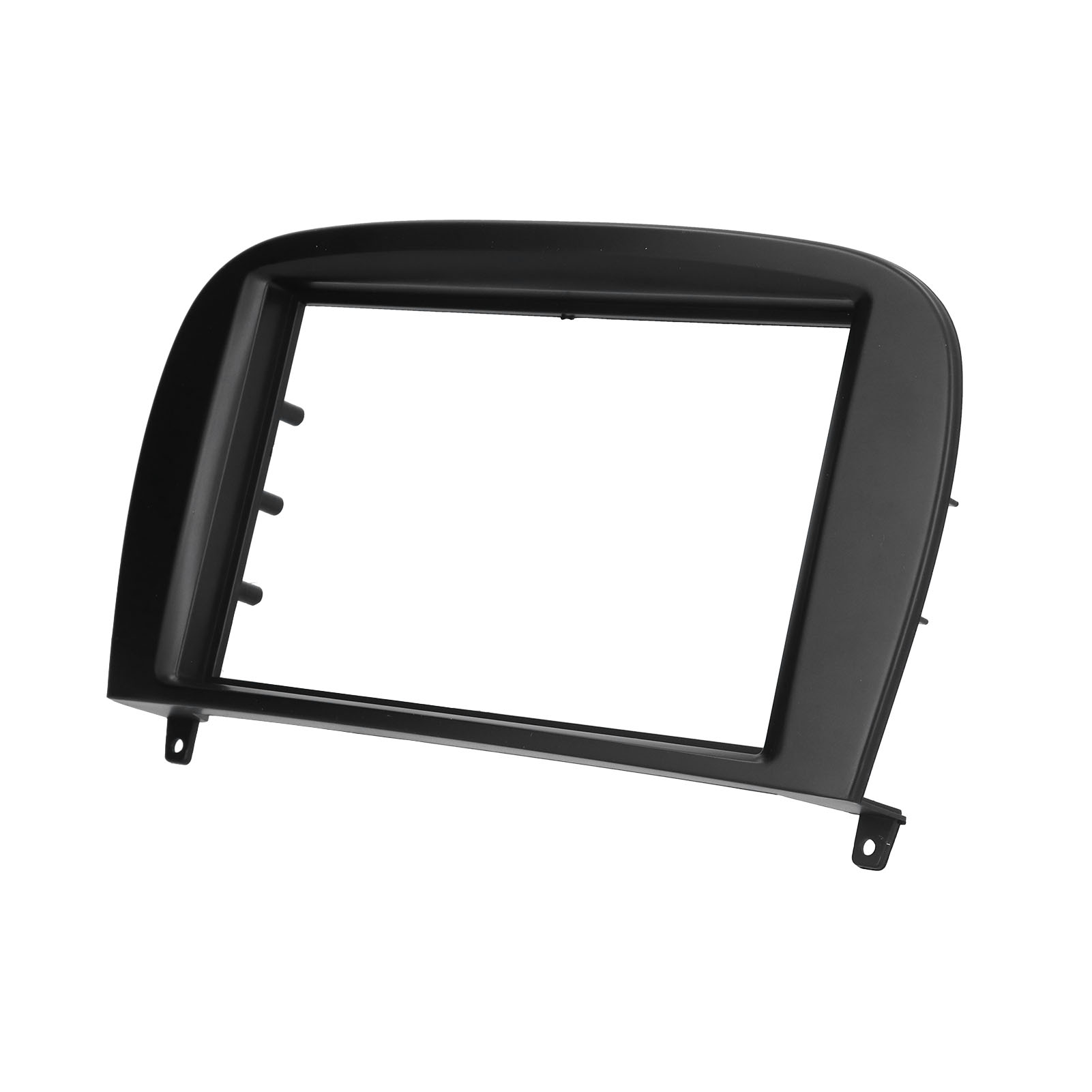 2-din-autoradio-einbaurahmen Mit Dvd- Und Gps-funktion Für Mercedes Sl R230, G-klasse T-modell G500 Und G55, Schwarzer Einbausatz