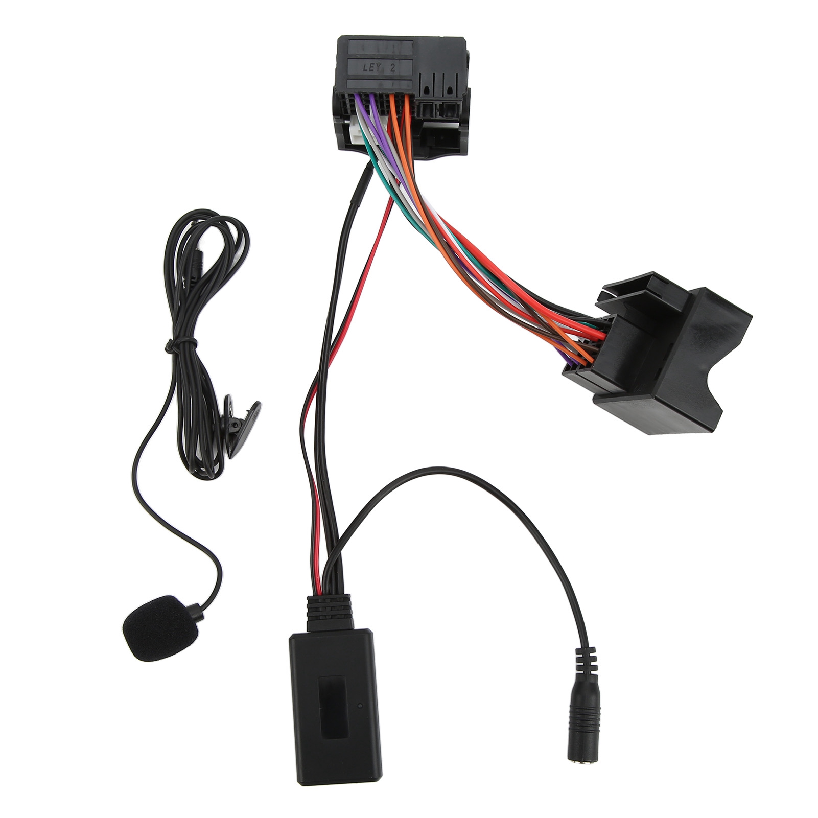 Bluetooth 5.0 12-pin-audioadapterkabel Mit Integriertem Mikrofon, Ersatz-freisprecheinrichtung Für Peugeot 207, 307, 407, 308