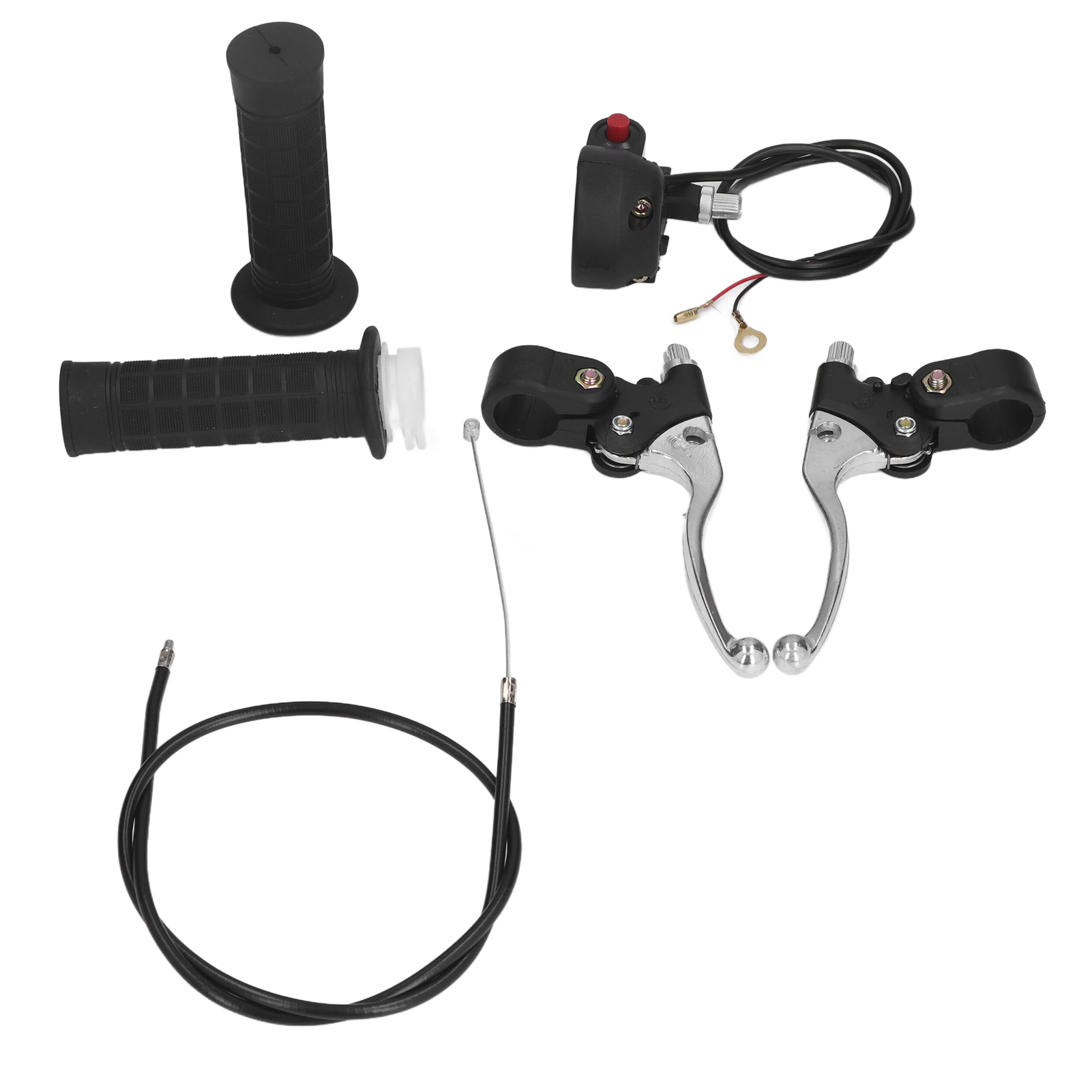 22-mm-griffe, Ein-/ausschalter-set, Gasgriff Und Bremshebel Für Mini-dirtbikes Und Pocketbikes