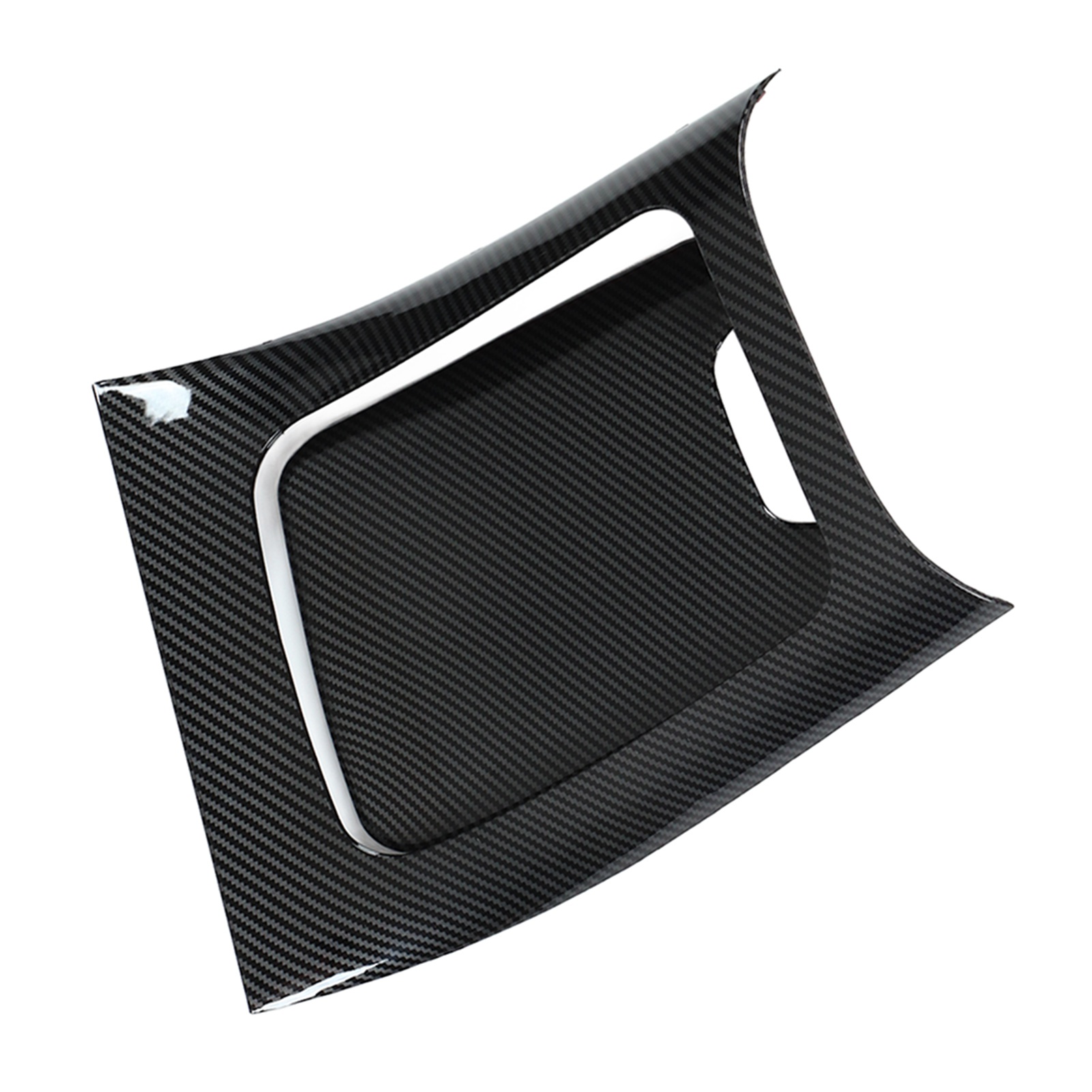 2 Stück Mittelkonsolenverkleidung In Carbon-optik, Schalthebel, Rhd/lhd-ersatz Für Mercedes-benz C-klasse W206 S206