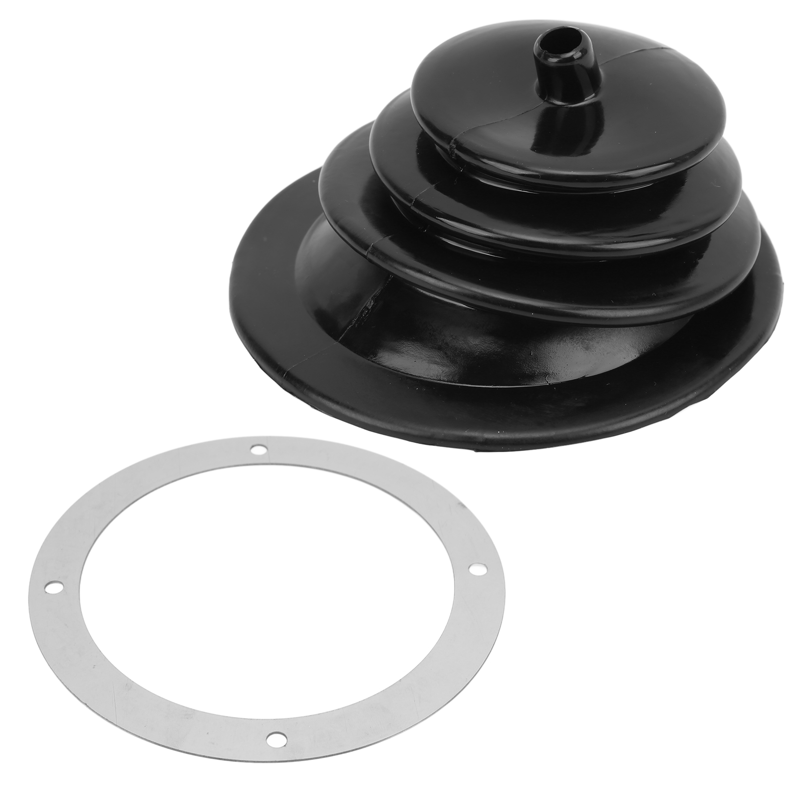 Manschette Für Schalthebel Und Handbremse, Staubschutzset, Rund, Schwarz, Gummi, 13,3 Cm, Universell