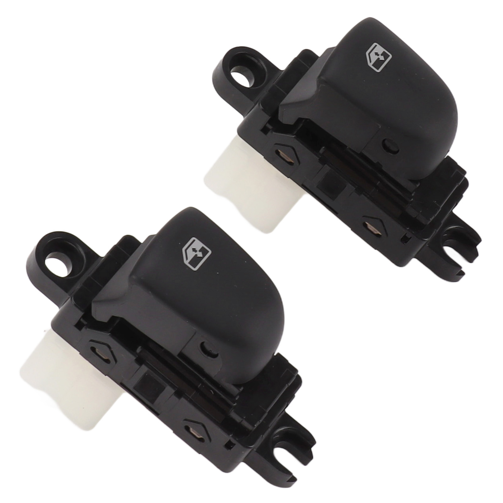 2x Fensterheberschalter Hinten Rechts/links, Stoßfest, Teilenummer 25411 1kl5, Kompatibel Mit Nissan Tiida, Altima, Sylphy Und Qashqai