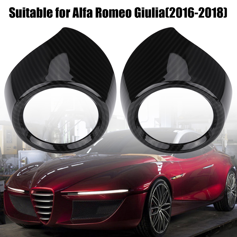 Zierleiste Für Den Vorderen Lüftungsschlitz Für Alfa Romeo Giulia, Stilvoller Schutz, Schwarze Ausführung, Fahrzeuginnenraum, Styling-zubehör, 1 Stück.
