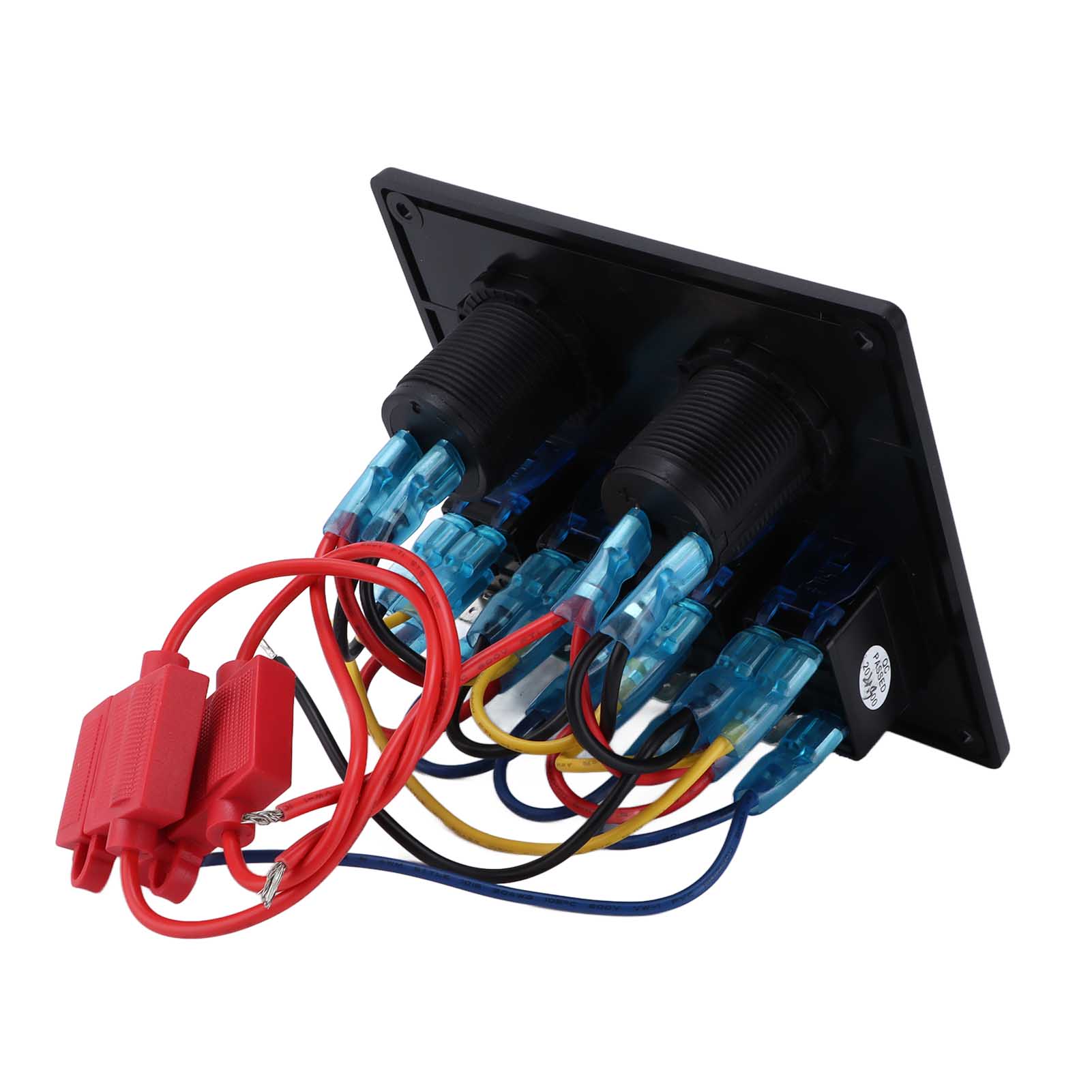 4-fach Led-wippschalterpanel, Ip65 Wasserdicht, Für 12-24v Auto, Lkw, Boot, Renovierung