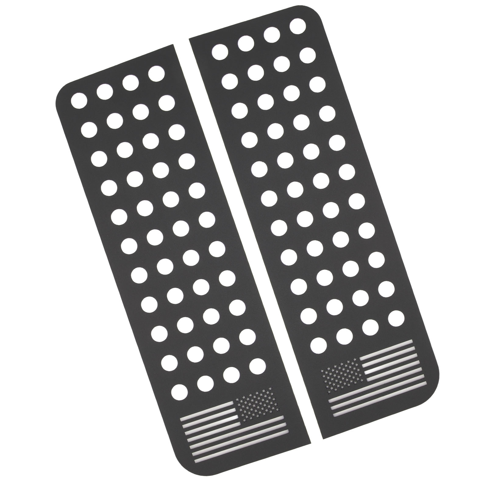 2 Stück Heckscheiben-schutzblenden Aus Aluminiumlegierung Für Wrangler Jk 2007-2018 Typ B