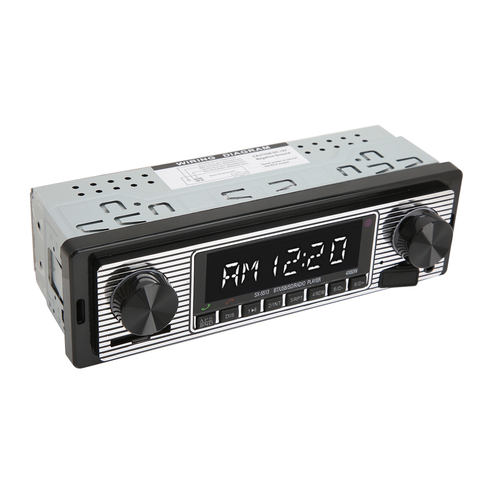 2-din-autoradio Mit Bluetooth, Mp5- Und Usb-anschluss, Multimedia-player, 92 Db, 4 Ohm, 150–20000 Hz, Touchscreen, Freisprecheinrichtung Und Universalfernbedienung