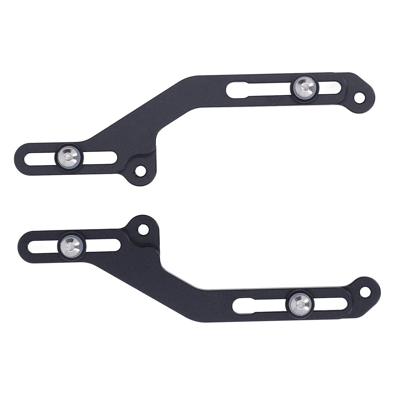 Motorradhalterung Nc750x 2021, Paar Verstellbare Schwarze Aluminium-windschutzscheibenhalterungen, Verstellbare Windschutzscheibenhalterungen, Motorrad-windschutzscheiben-austauschset