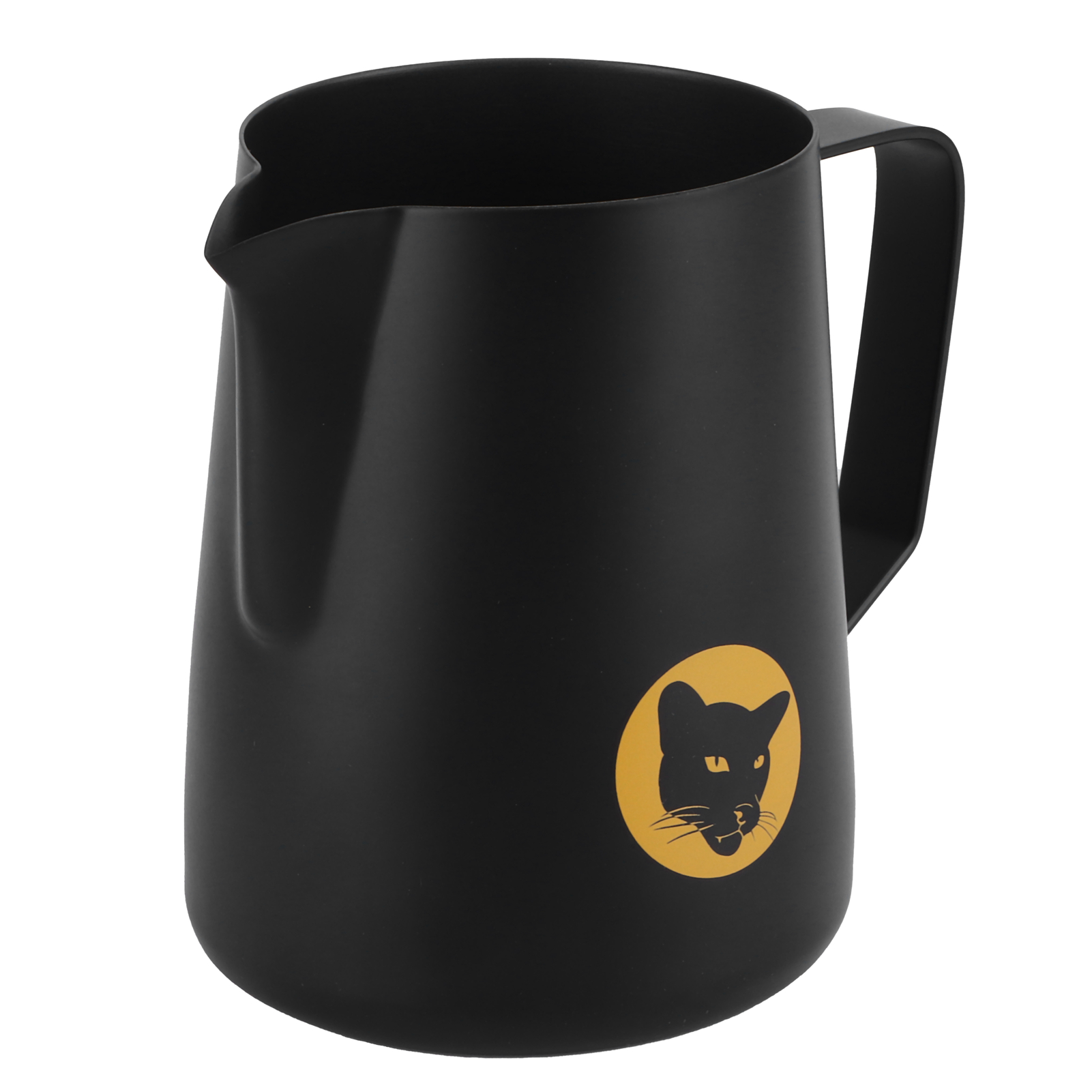 Mehrzweck-kaffeebecher (600 Ml), Milchkännchen Aus Edelstahl 304, Schwarz