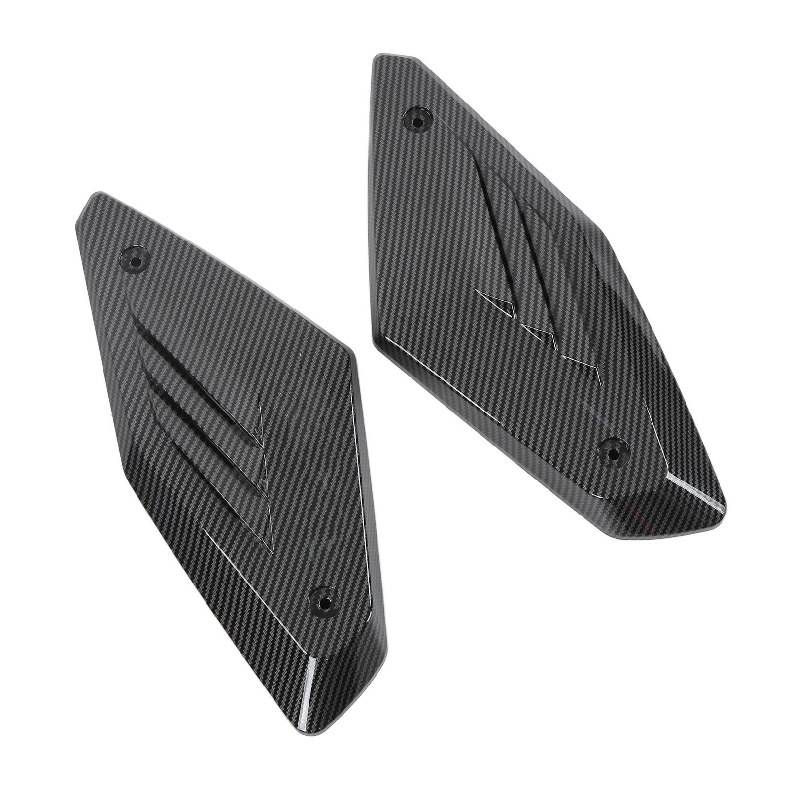 2 Motorrad-seitenschutzbügel, Lufteinlassschutz Aus Kohlefaser, Ersatz Für Cb650r 2019–2021, Carbon-optik, 2-teiliges Set