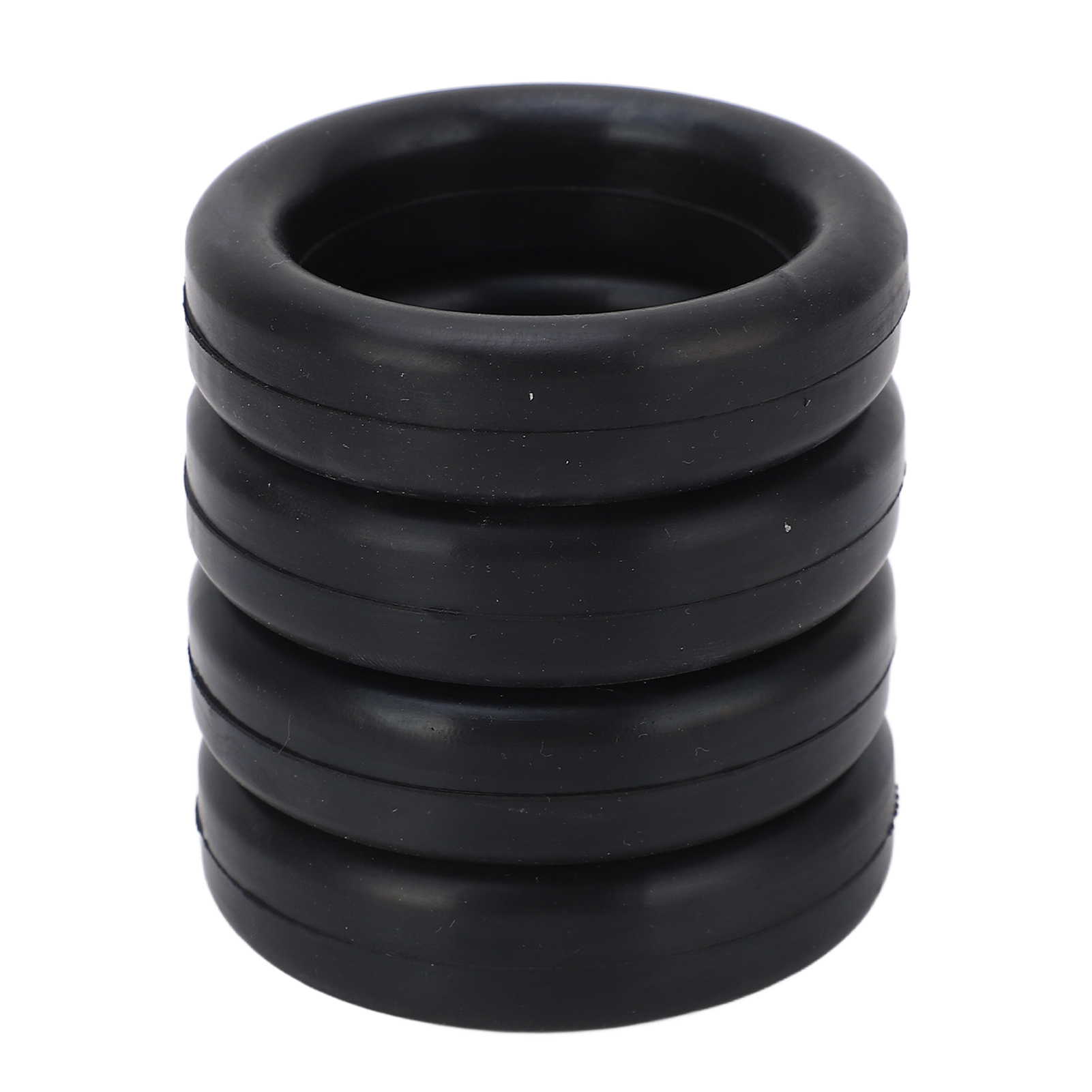 4 Br554 O-ring-auspuffhalterungen, 2 Zoll, Schwarz, Langlebige Geräuschdämpfung, Gummidichtung Für Fahrzeuge