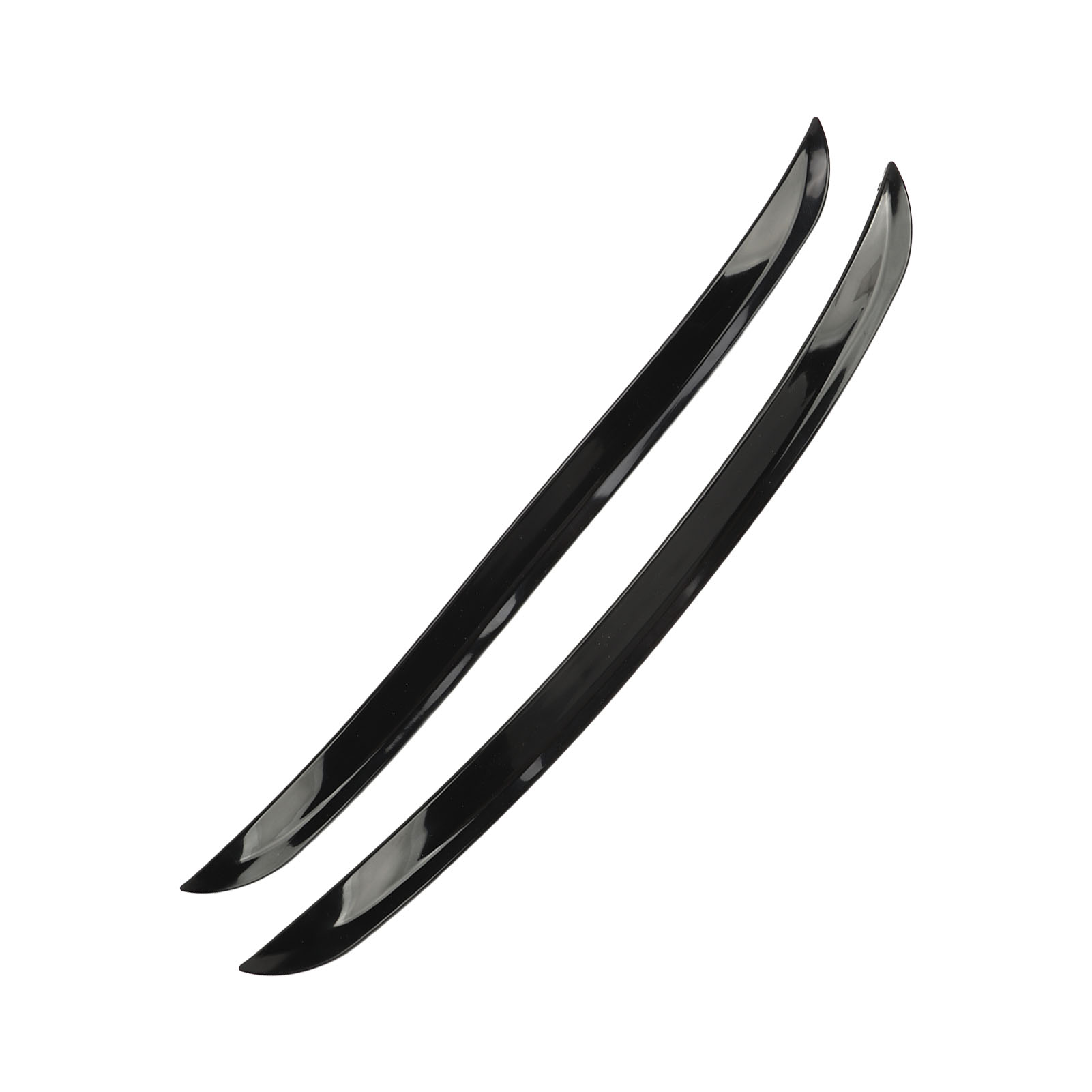 Radlaufverkleidung, Glänzend Schwarz, Schutzleiste, Universell Passend Für Autos, 41,5 Cm