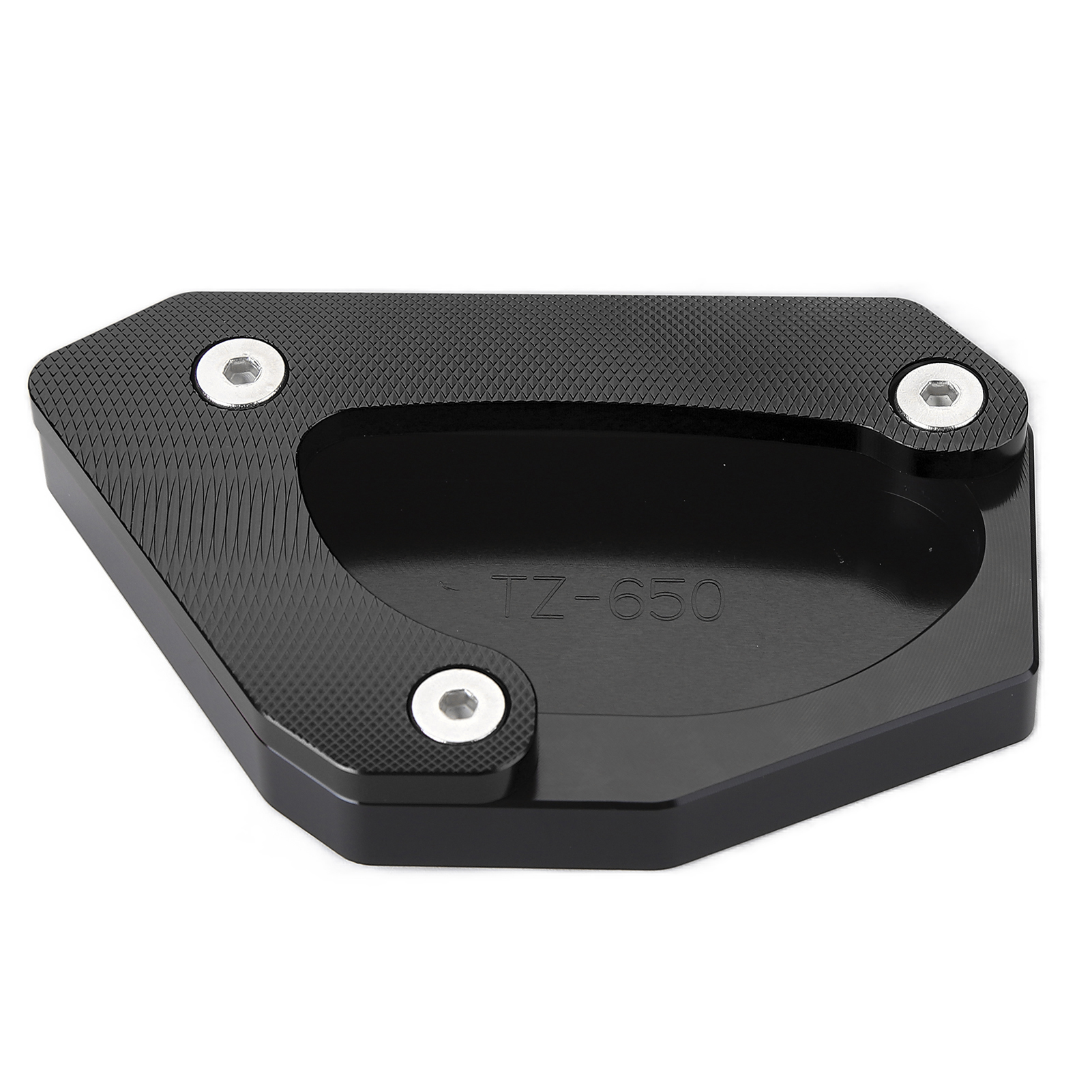 Verlängerter Motorradständer Aus Aluminiumplatte Für Suzuki V-strom 650xt Dl650 2004-2020, Seitenständer, Schwarzer Stabilisator