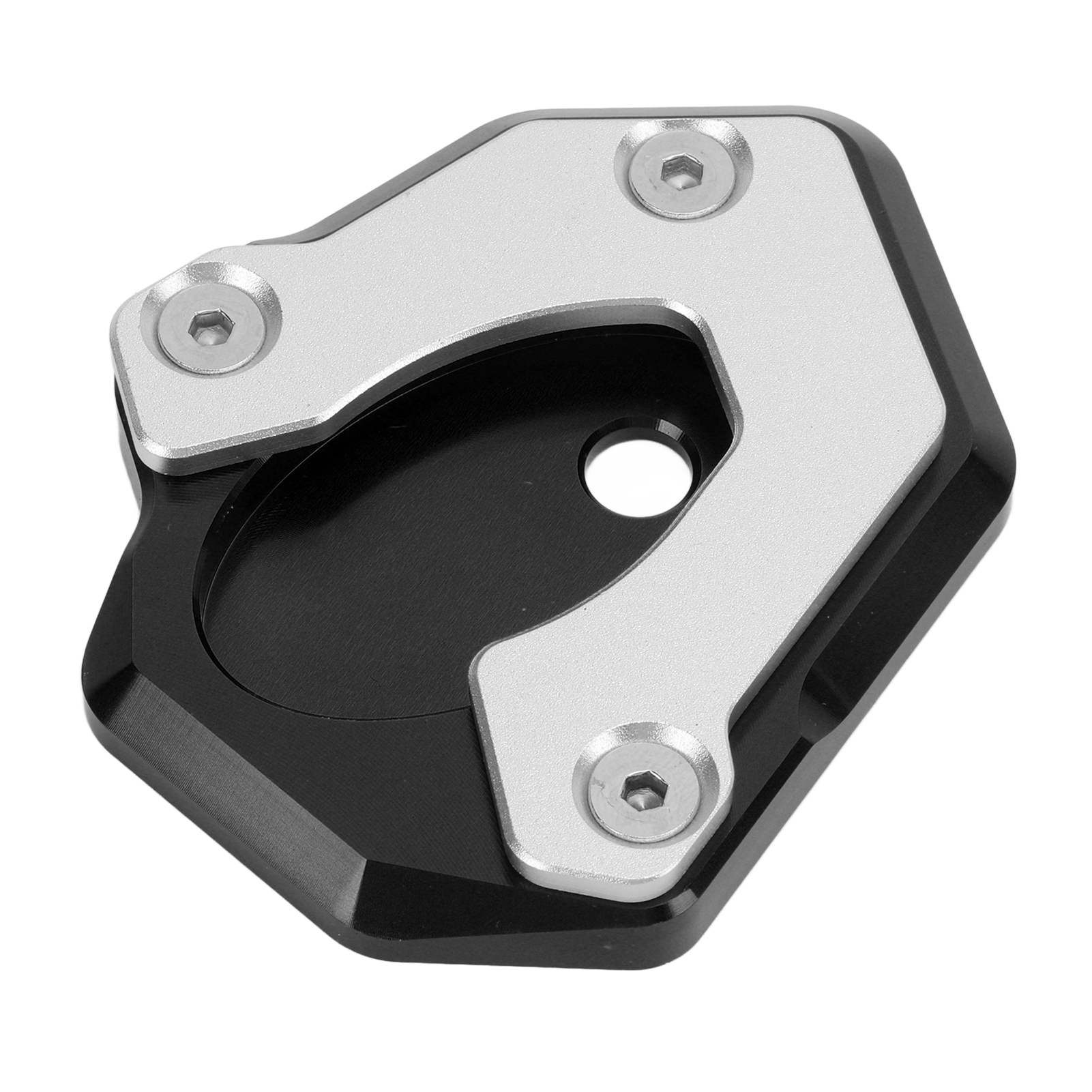 Verlängerte Seitenständerplatte Aus Aluminiumlegierung Für Motorräder Z650 Und Z900 (2017–2019), Schwarz, Stabiler Ersatz