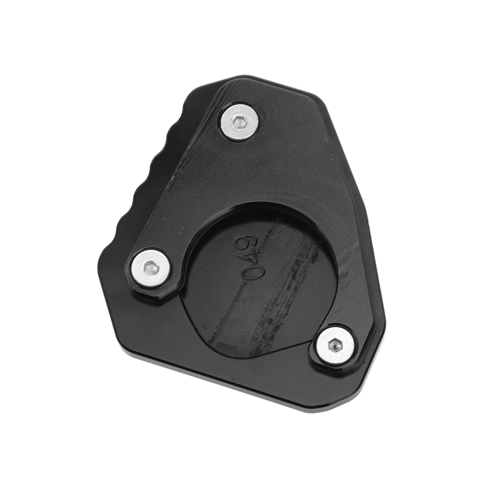 Aluminium-seitenständer-verlängerungsplatte Für Motorrad G310gs 2017-2018, Schwarzes Stabilisierungspad