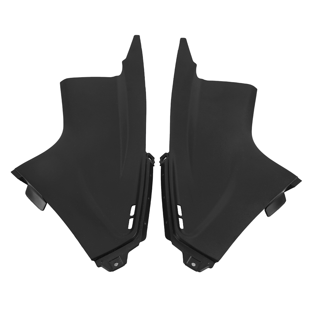 Paar Schwarze Verkleidungseinsätze Für Yamaha Yzf-r6 2003-2005 Kotflügel, Motorrad-staubschutzabdeckungen, Aerodynamisches Zubehör, 2-teiliges Set.