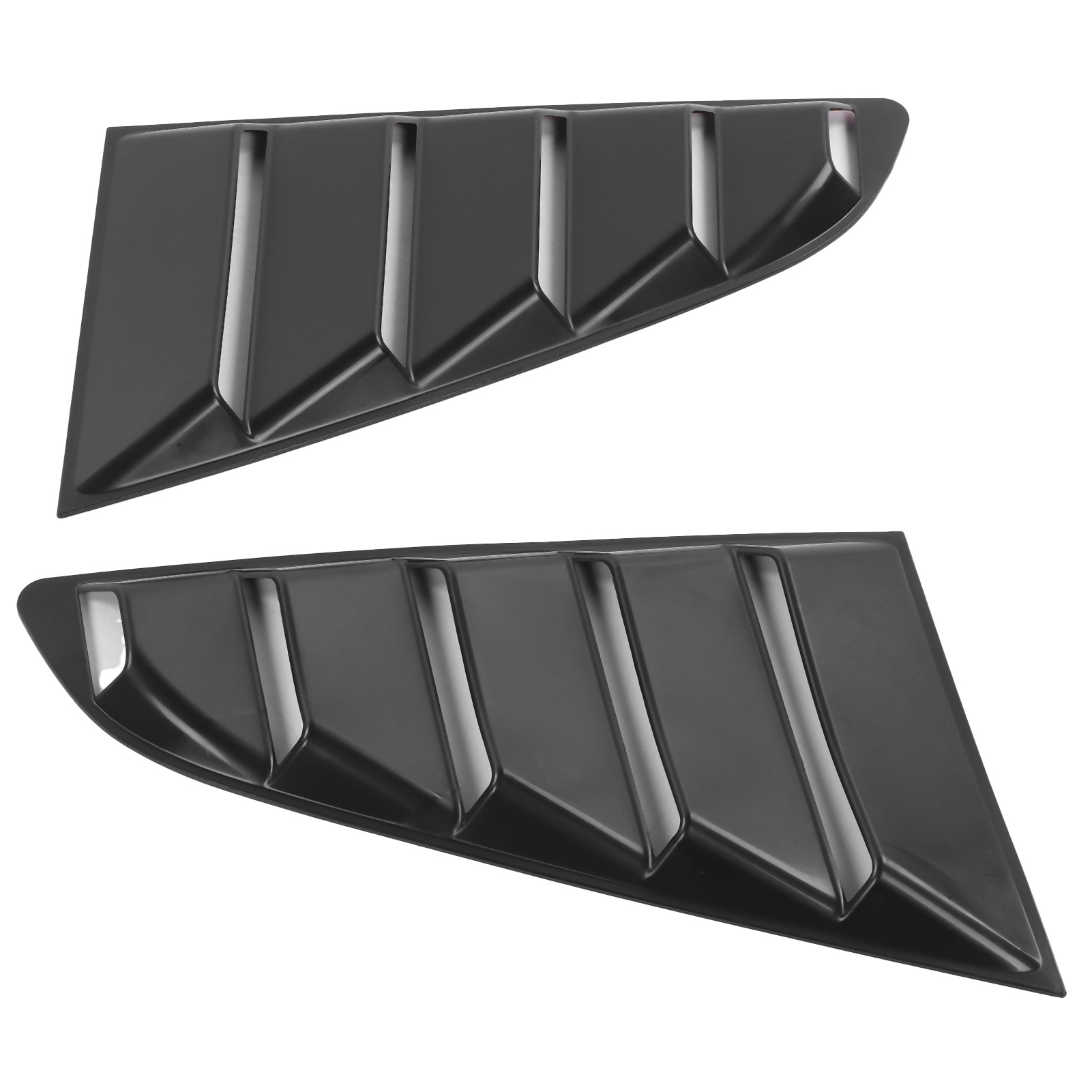 2 Schwarze Seitenlüftungsschlitze Für Ford Mustang (2015–2020), Sonnenschutz Für Die Windschutzscheibe, Windabweiser Aus Abs