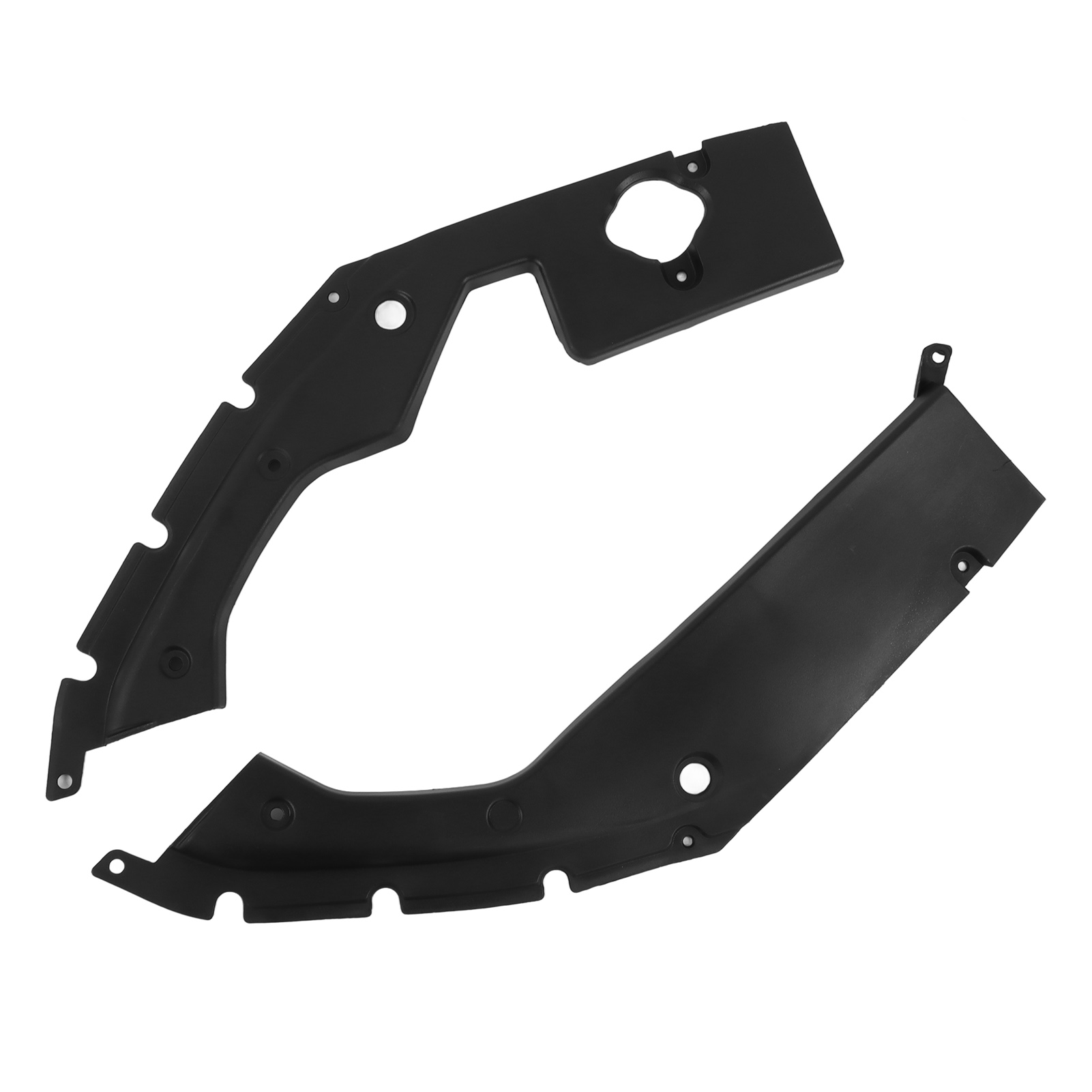 2 Stück Hitzebeständige, Staubdichte Motorseitenverkleidungen, Ersatz Für Honda Civic 10. Generation 2016-2020