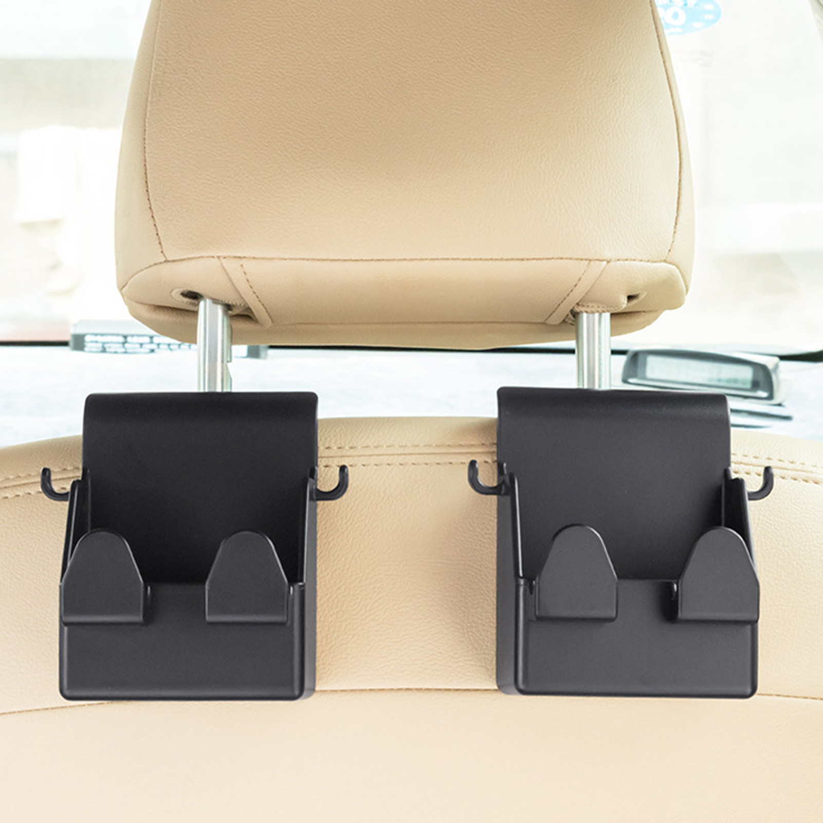 Handtaschenhalter-haken Für Die Kopfstütze Im Auto, Universeller Haken Für Handtaschen, Handys Und Autozubehör