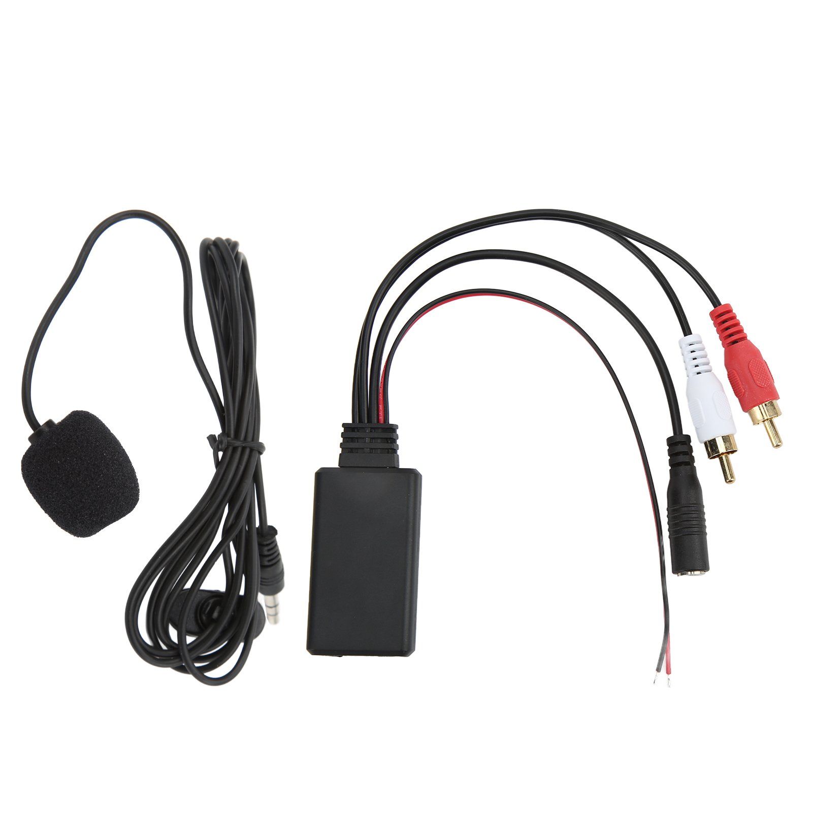 Bluetooth-autoadapter Mit Aux-in-kabel, Freisprecheinrichtung Und Mikrofon Für Pioneer-autoradios, 2 Rca-audioausgänge