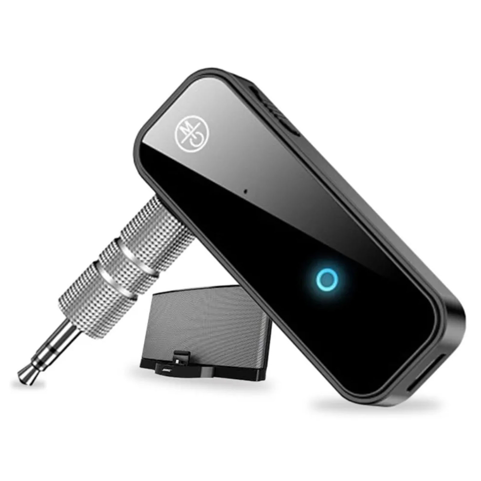 Bluetooth 5.0-empfänger Mit 3,5-mm-schnittstelle, 2-in-1 Aux-adapter Audio-sender-empfänger Für Pc, Fernseher, Projektor, Lautsprecher Und Kopfhörer.