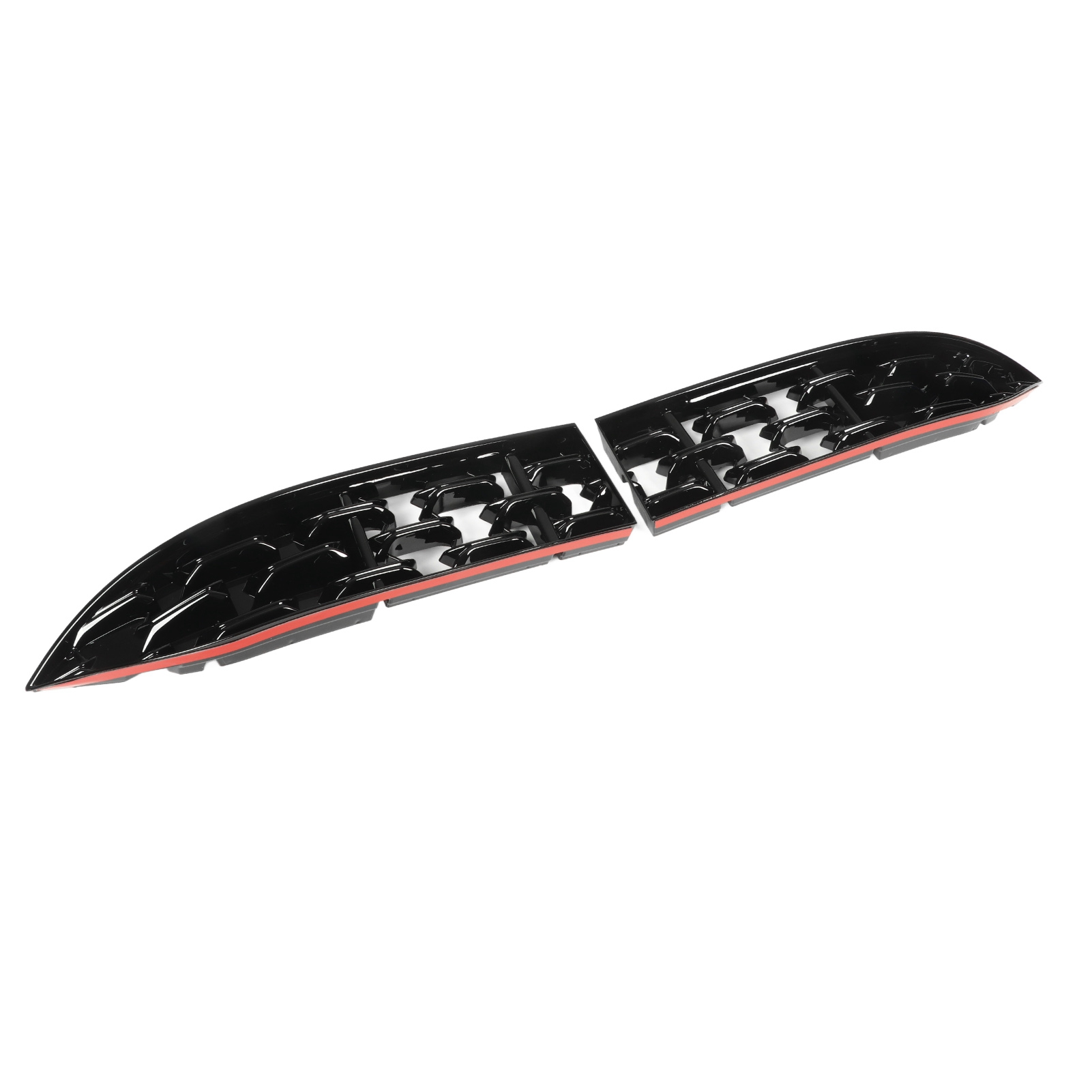 Glänzend Schwarze Kühlergrill-gitterblenden Für Mazda Cx-5 Ab 2022 – Frontgrill-ersatz, Schutzleisten, 2-teiliges Set