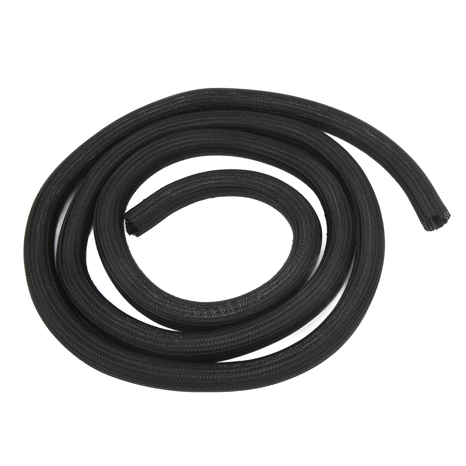 3m Schwarzer 25-mm-spiralschlauch Für Kfz-kabel, Selbstwickelnder, Hitzebeständiger Schlauch, Schutz Für Kfz-kabel, Hochtemperatur-spiralschlauchpackung