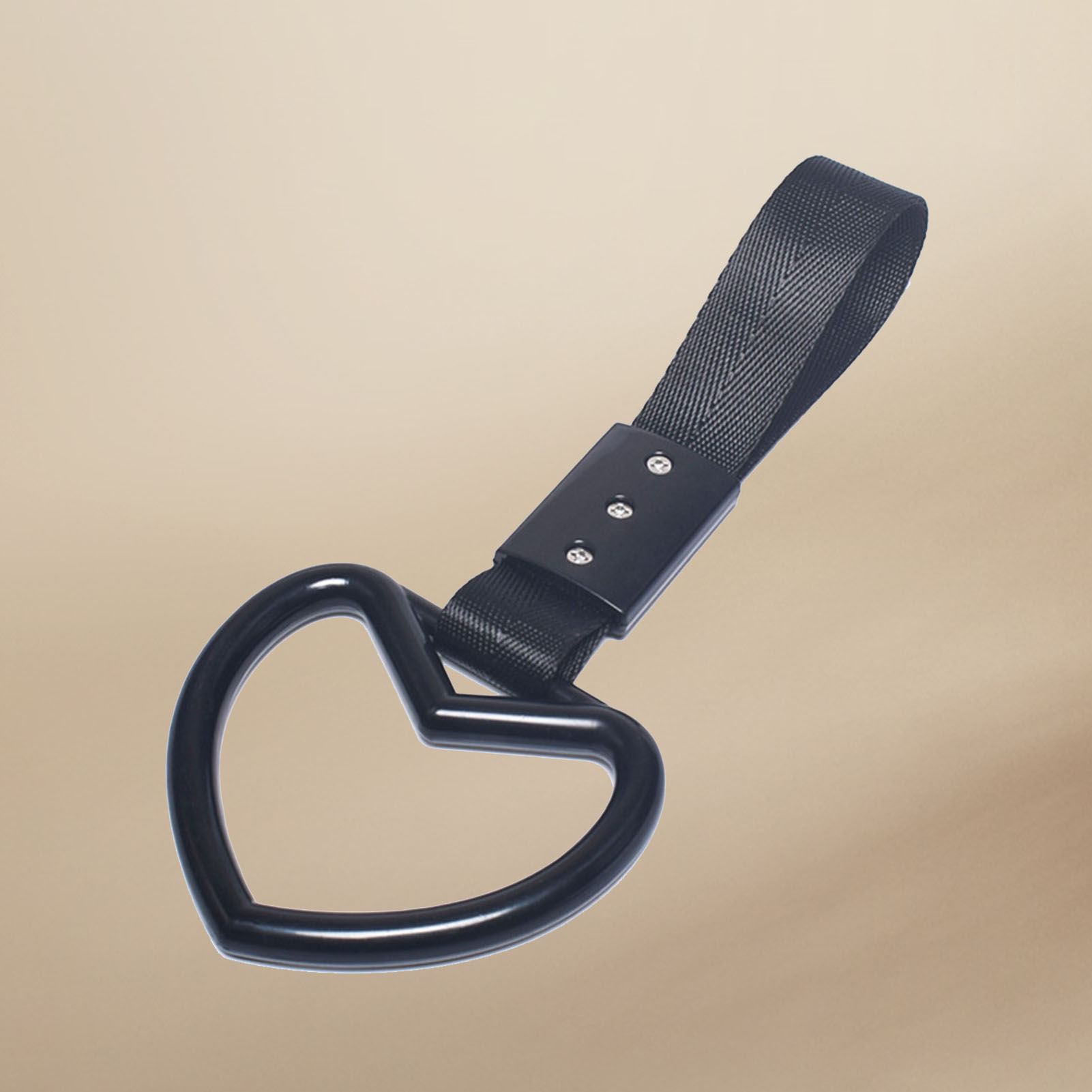 Robuster, Herzförmiger Haltegriff Aus Kunststoff, Universeller Zierring Für Die Hintere Stoßstange, Schwarz, Sicherheitszubehör