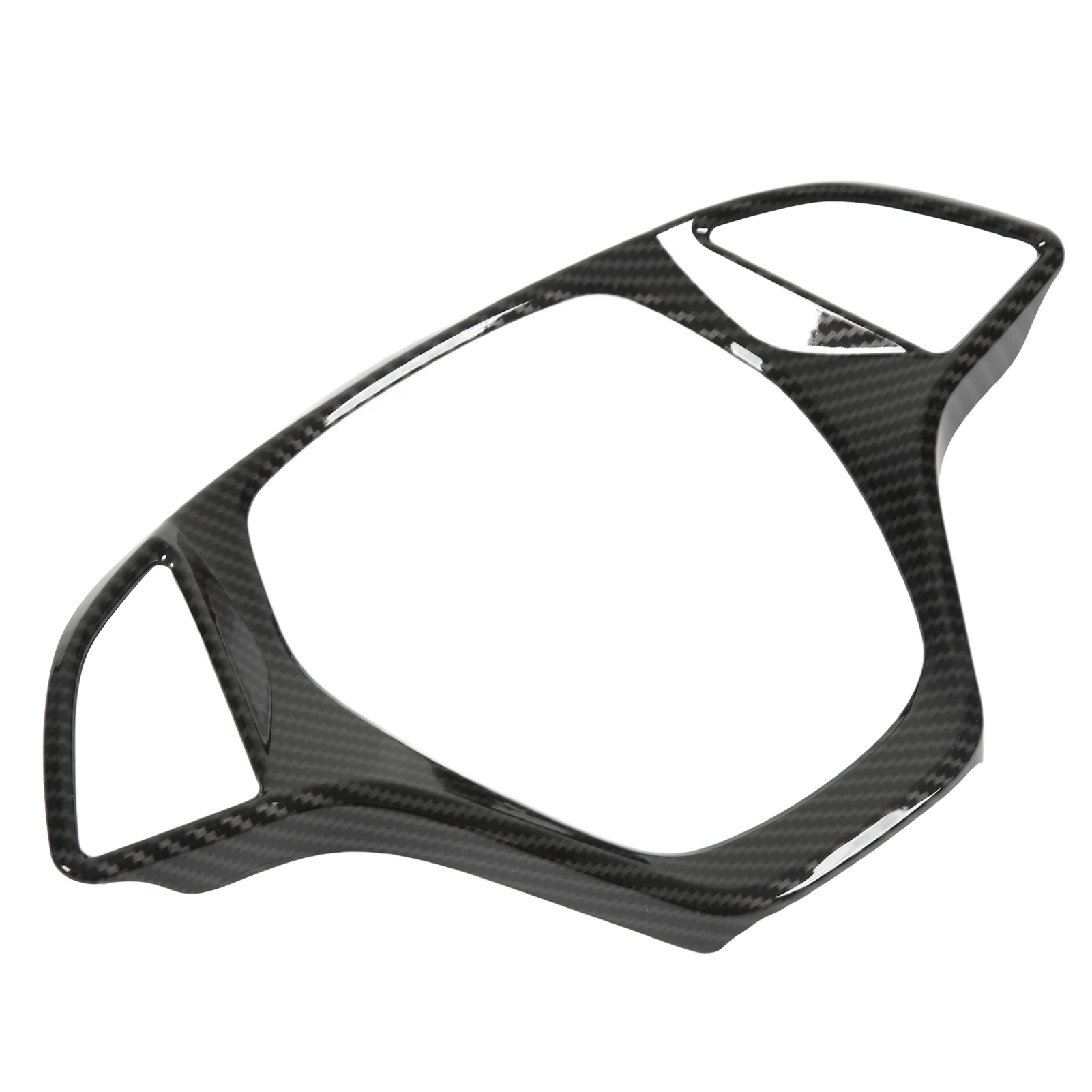 Lenkradverkleidung Mit Carbonfaserrahmen, Glatte Oberfläche Mit Angenehmer Haptik, Interieur-ersatzteil Für Corvette C7 (2014–2019), Komfortables Zubehör