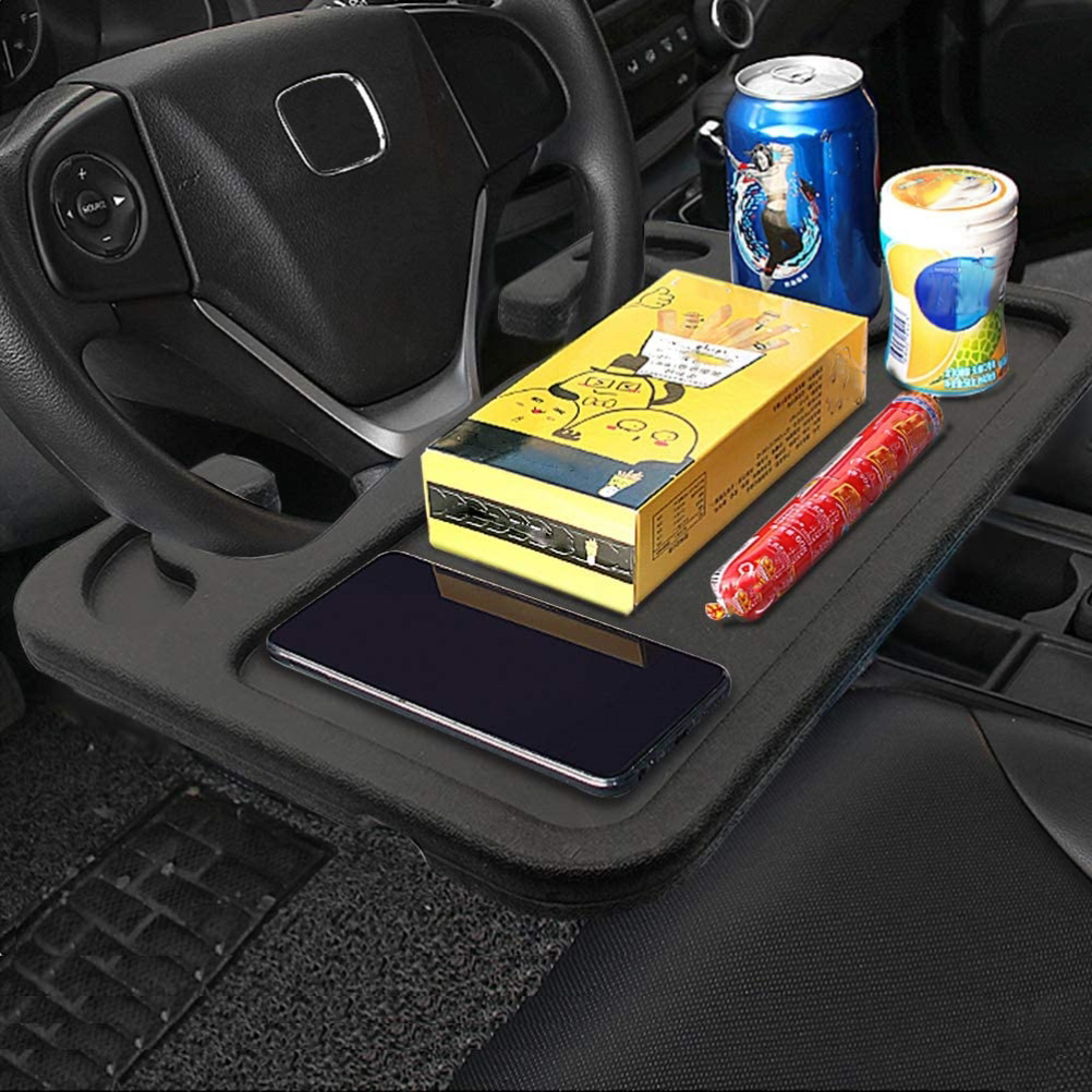 Auto-lenkrad-tablet, Laptop-halterung, Snack-/getränkeablage, Auto-schreibtisch Zum Essen Und Arbeiten, Fahrerzubehör
