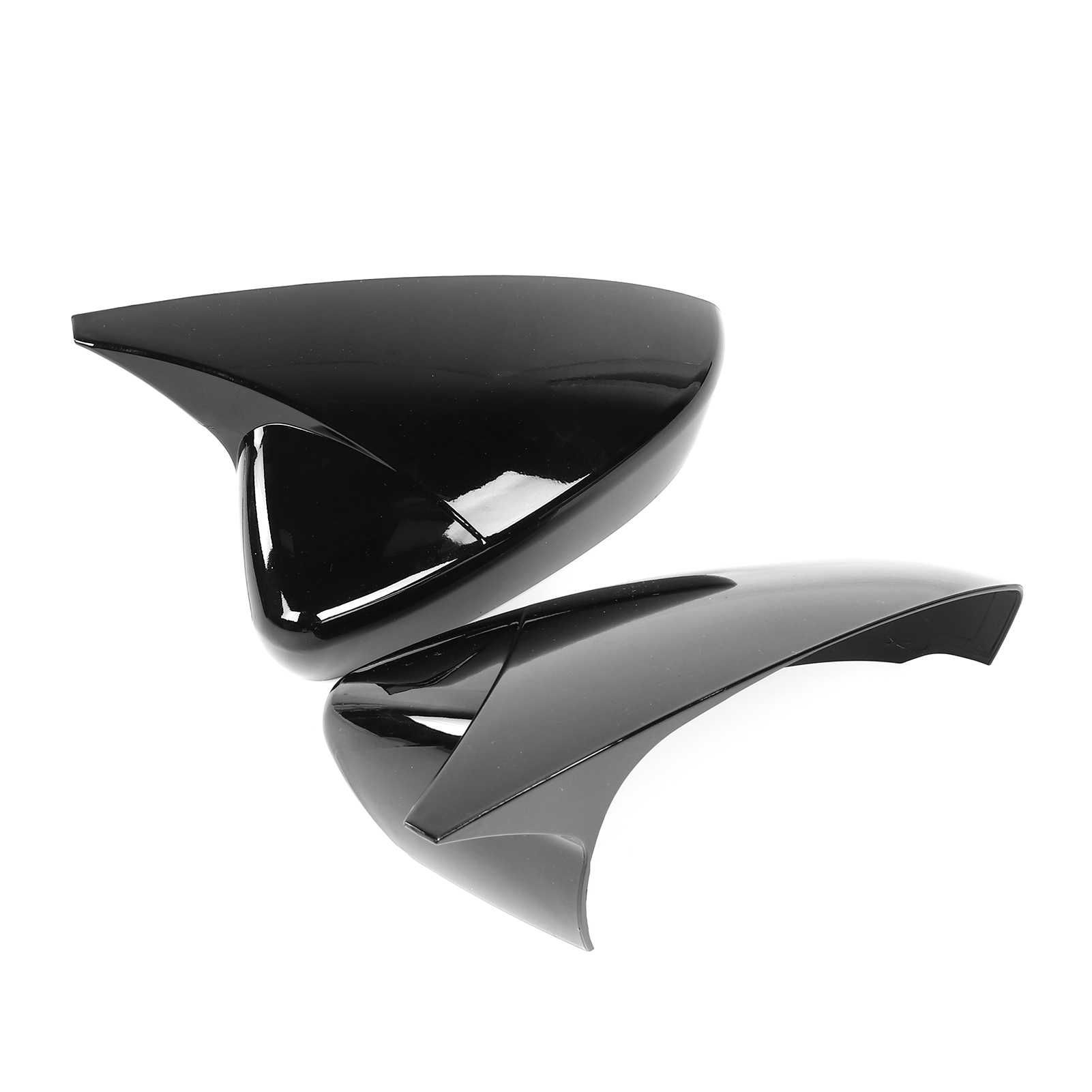 Außenspiegel-schutzabdeckungen Im Carbonfaser-hupen-design Für Mazda 3 Axela 2020, Paar Schwarze Abdeckungen