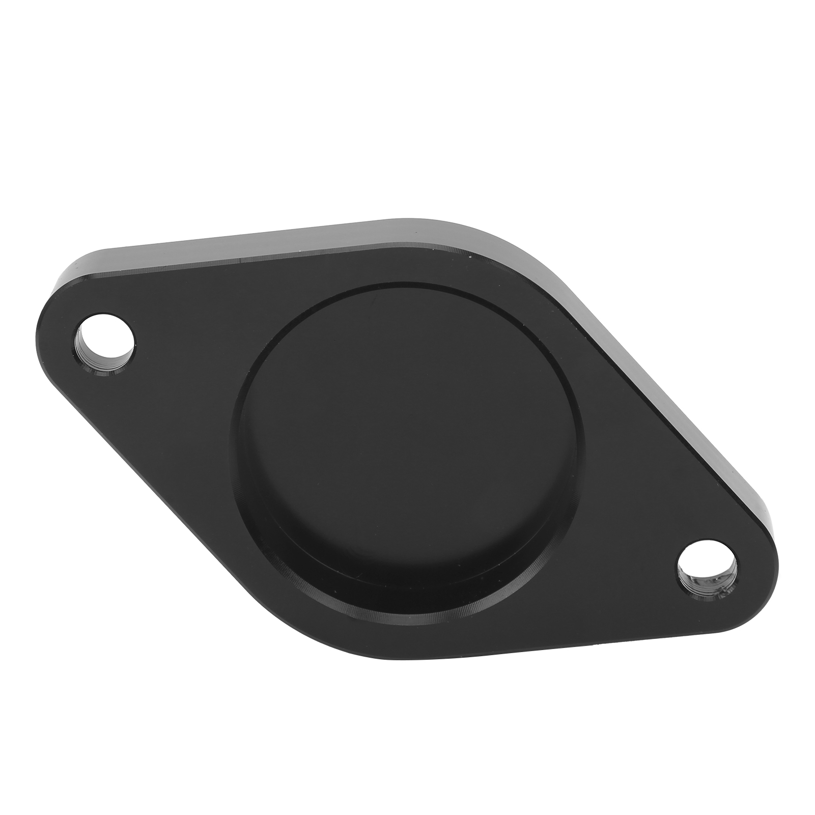Cnc-gefräste Aluminium-turbo-resonator-entfernungsplatte Für Dodge Duramax 2011-2016, Schwarz, Kompatibles Ersatzteil.