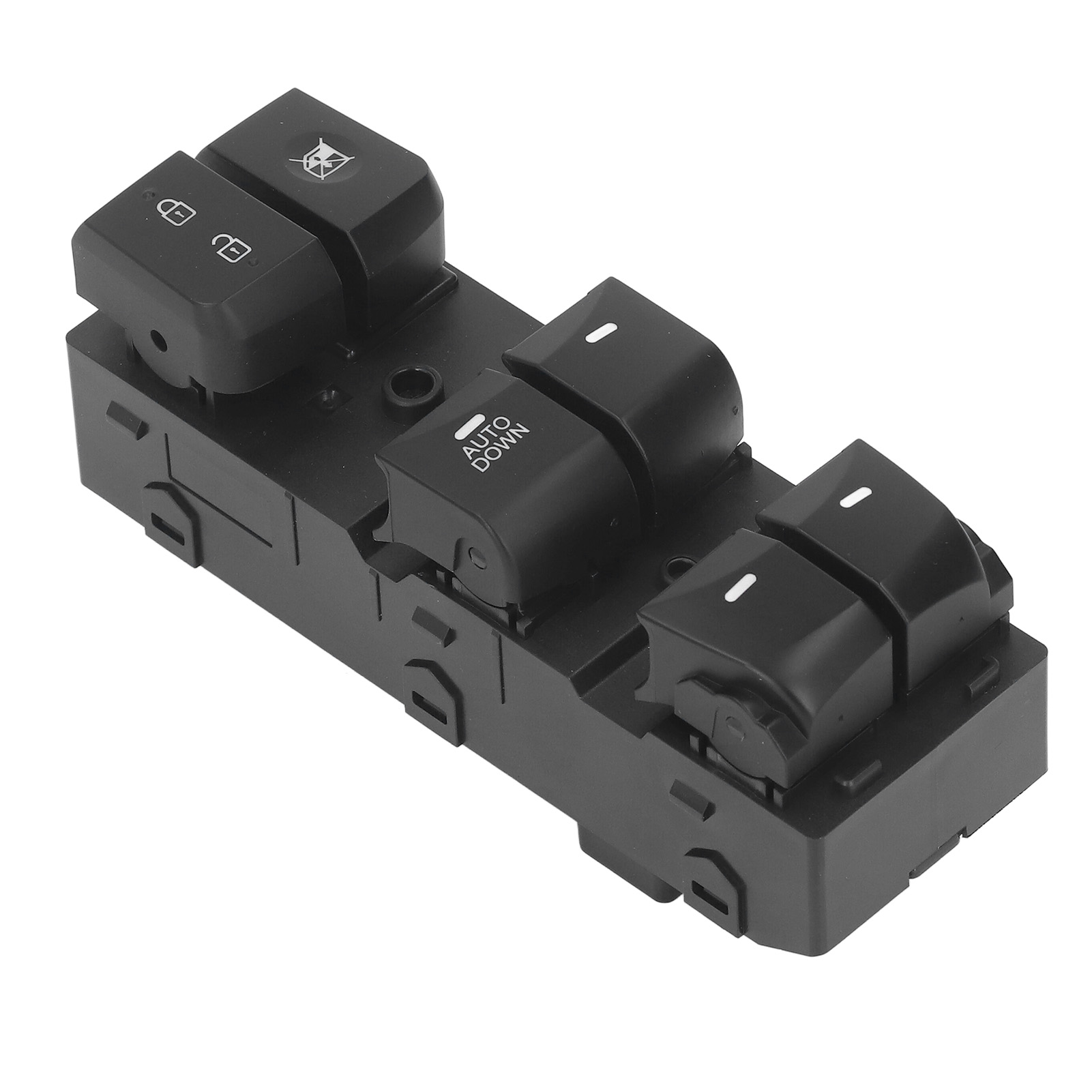Fensterheberschalter Vorne Links Für Hyundai Elantra 2011-2015, Fensterheberschalter Links, Teilenummer 93570-3x000, Schwarz, Direkter Ersatz.