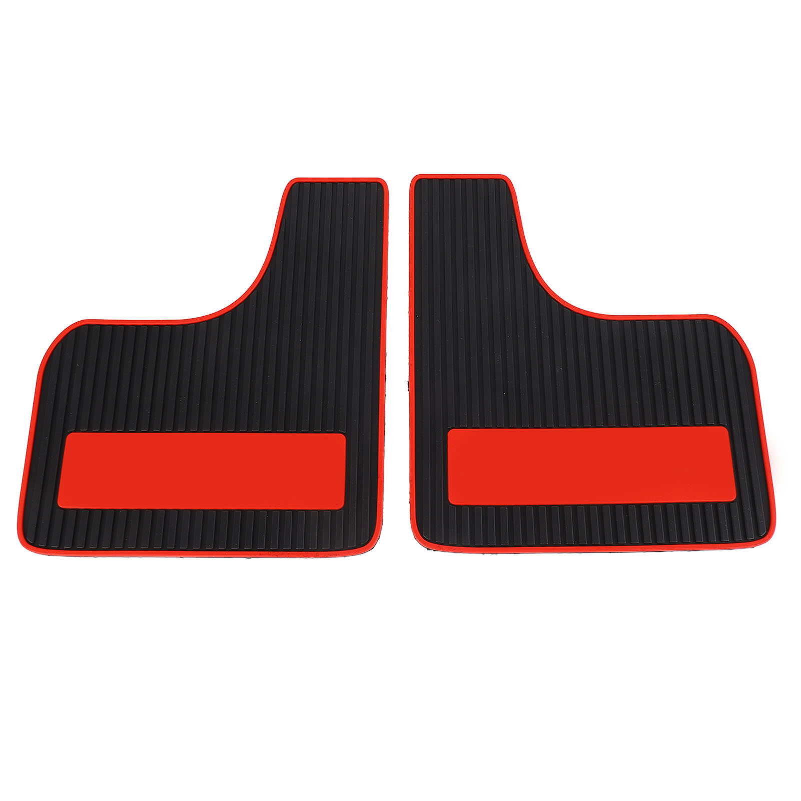 2 Schwarze Auto-schmutzfänger, Universelles Sport-design, Spritzschutz, Gummischmutzfänger, Ersatzteil