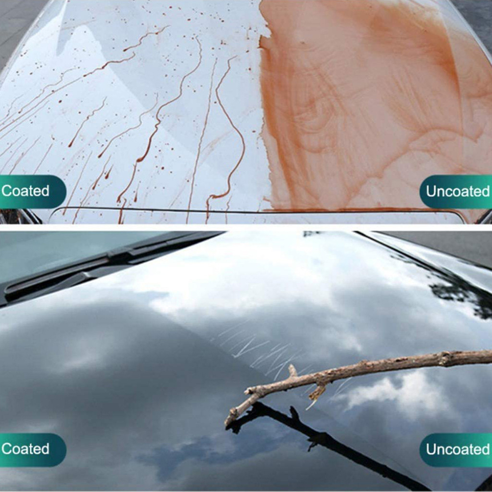Nano-keramikversiegelung Für Autos, Hydrophobe Kristallflüssigkeit 120 Ml, Regen- Und Kratzabweisende Beschichtung, Glas- Und Karosserieschutzmittel