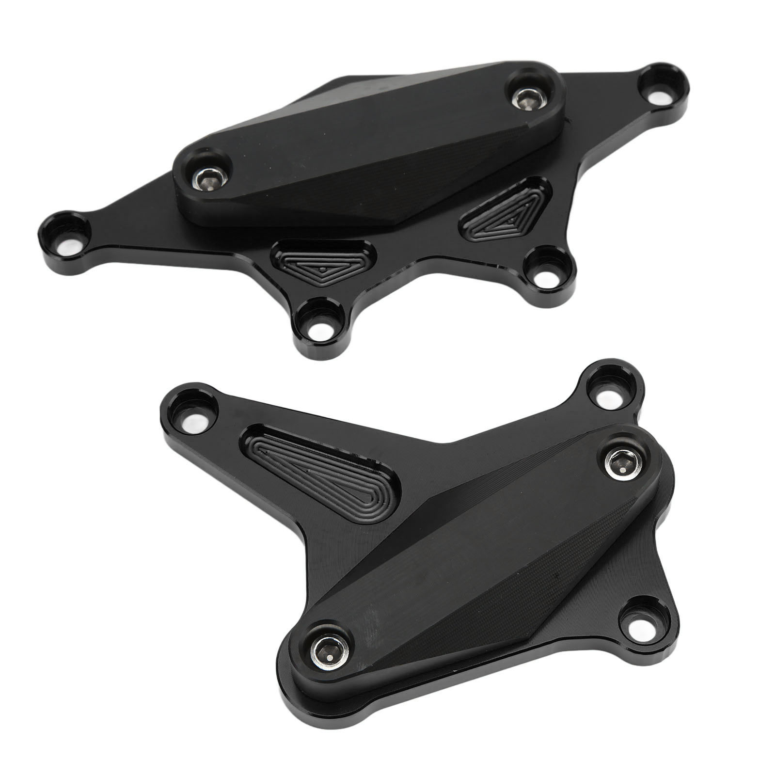 Motorradverkleidungsschutz, Sturzschutz-endkappe Für Honda Cb500f Cb500x 2013-2020, 2-teiliges Set, Schwarz, Robustes Anti-rutsch-zubehör.