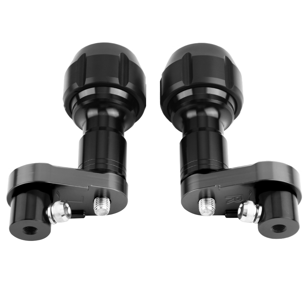 Cnc-gefrästes Lenker-sturzpad Für Kawasaki Ninja 400 2018, Schwarzer Verkleidungsschutz, Motorrad-sturzpad-set.
