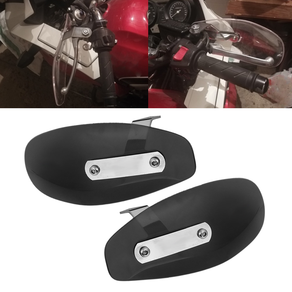 10 Mm / 0,4 Zoll Universal-handschutz Für Motorräder, Windabweiser, Passend Für Honda, Schwarz